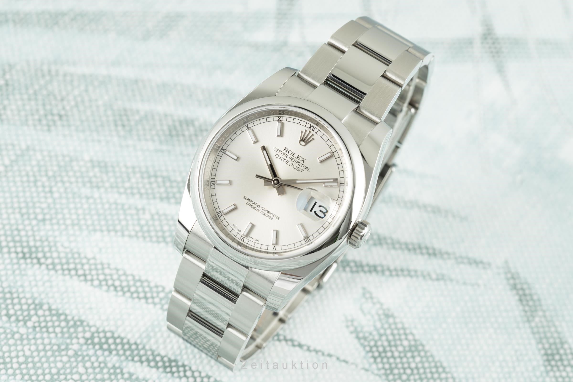 Rolex Datejust acero automático reloj para caballeros 116200  [2200183]