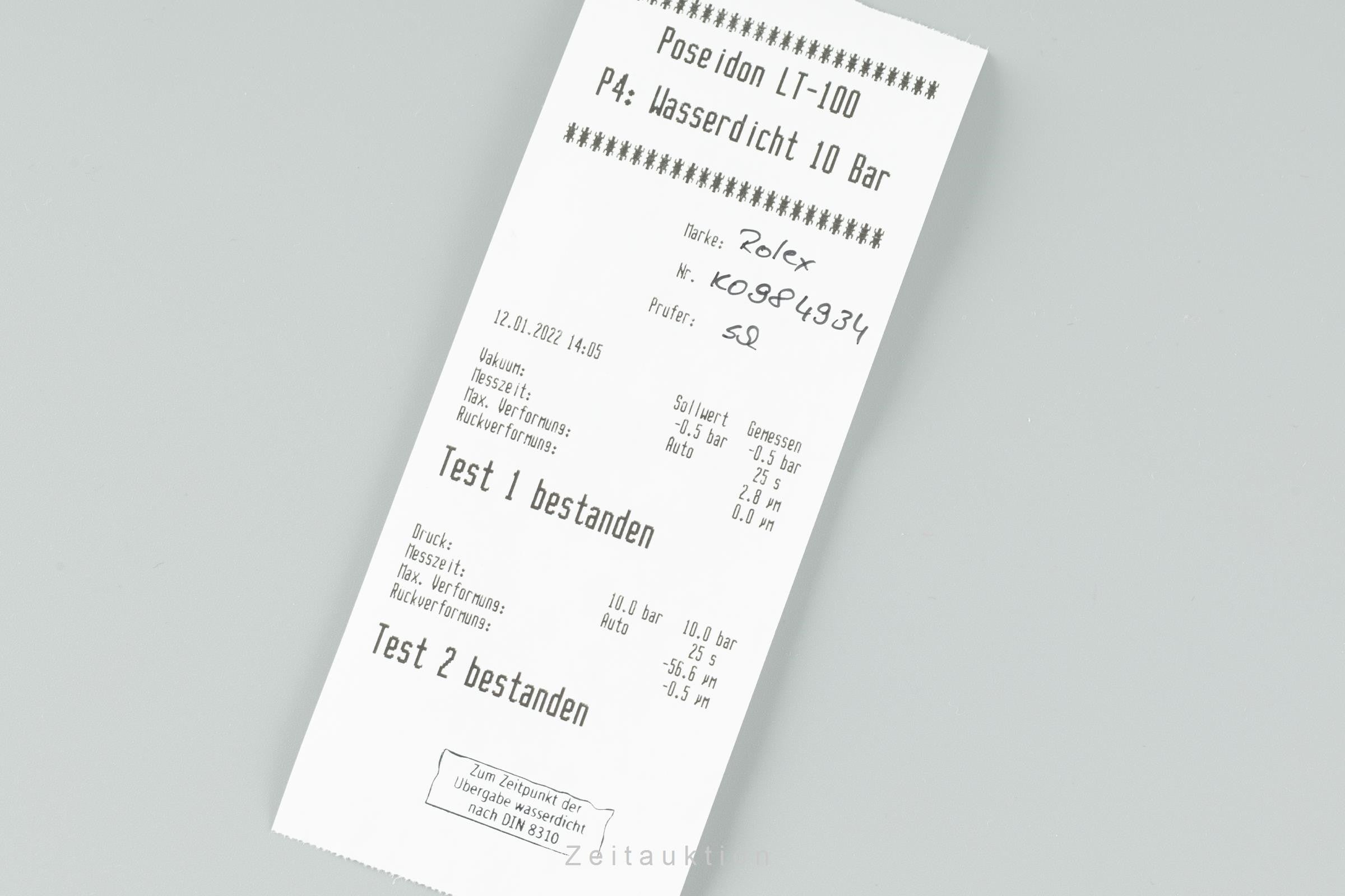 Rolex Datejust acero automático reloj para caballeros 116200  [2200183]