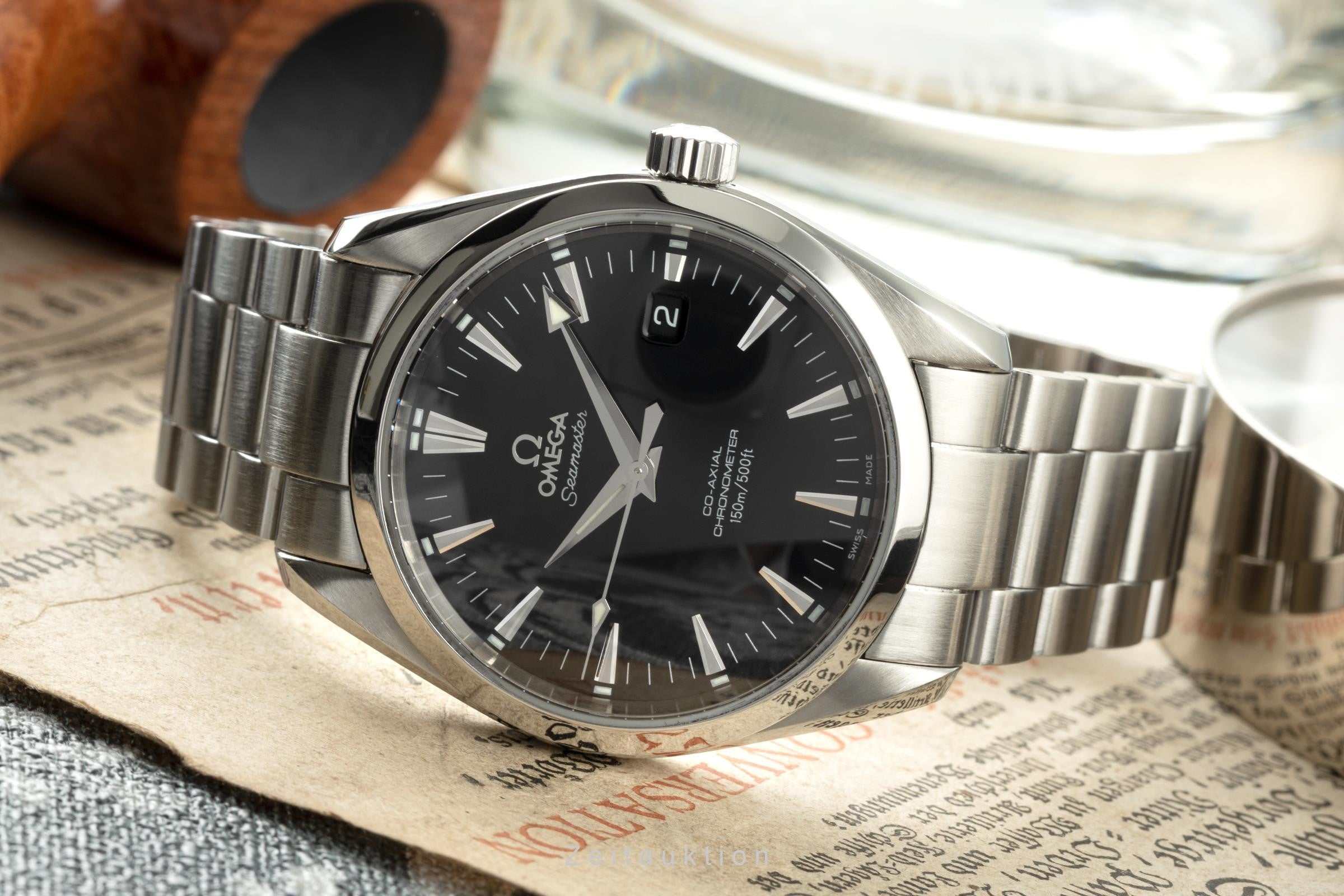 Omega Seamaster steel automatic men's watch 2503.50.00 LP: 6000EUR  [2200273]