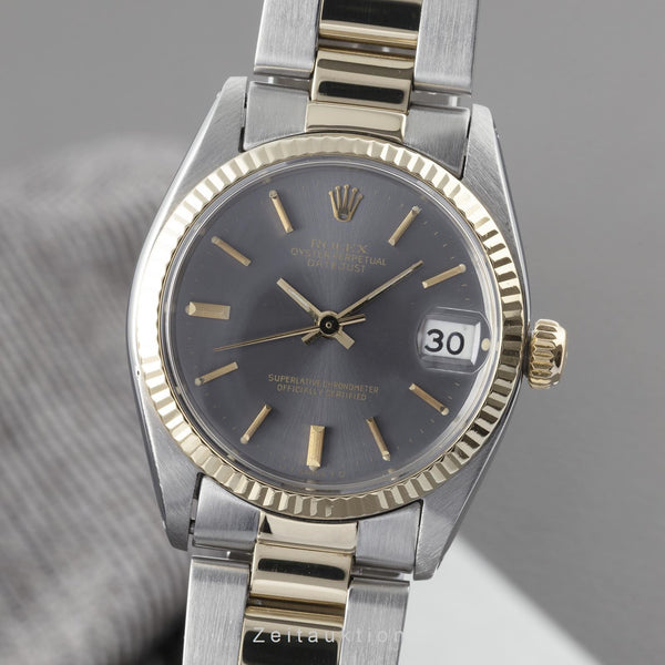 Rolex Datejust acero / oro automático reloj para damas  6824 Vintage  [2200301]