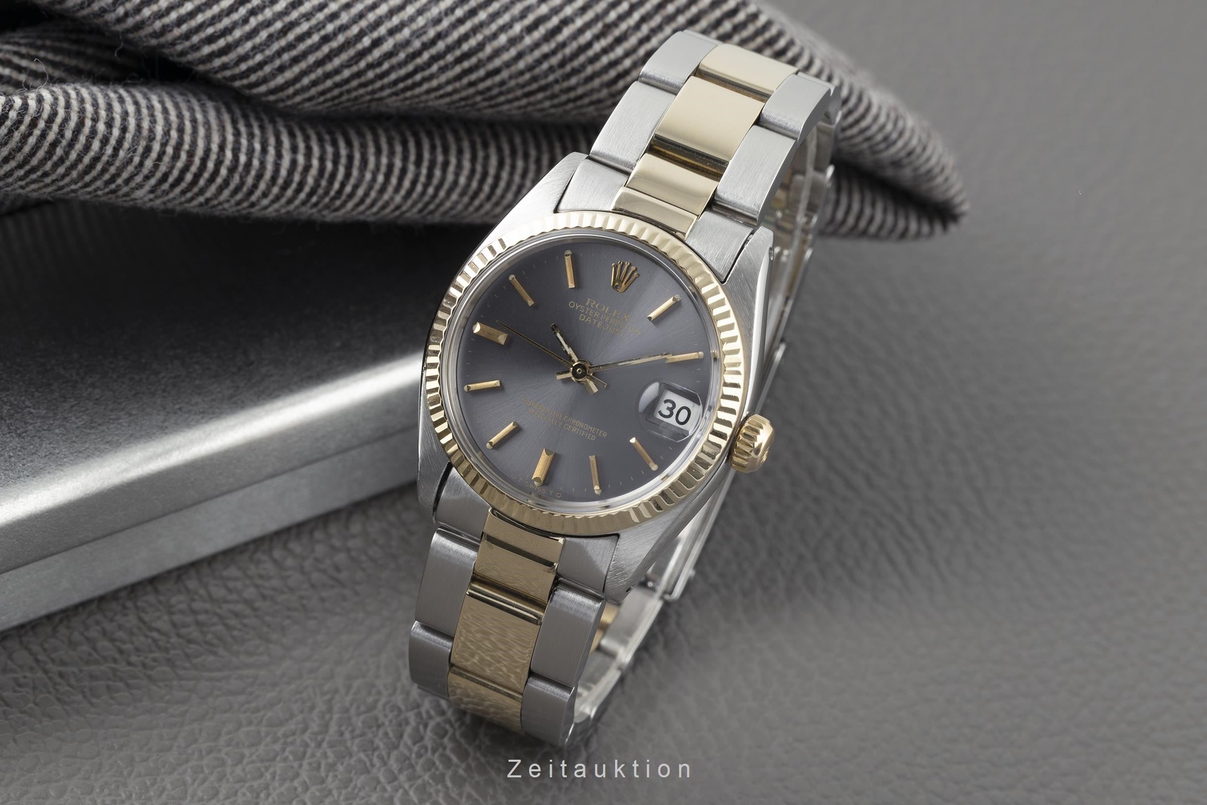 Rolex Datejust acero / oro automático reloj para damas  6824 Vintage  [2200301]