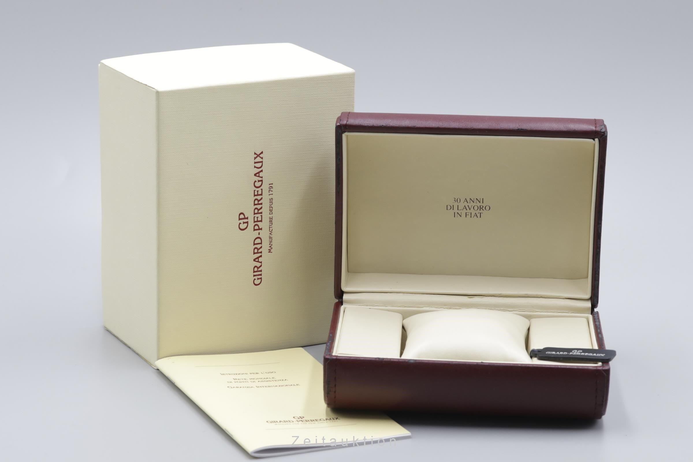 Girard Perregaux oro 18 ct automatismo orologio da uomo 47990-51-74C  [2200308]