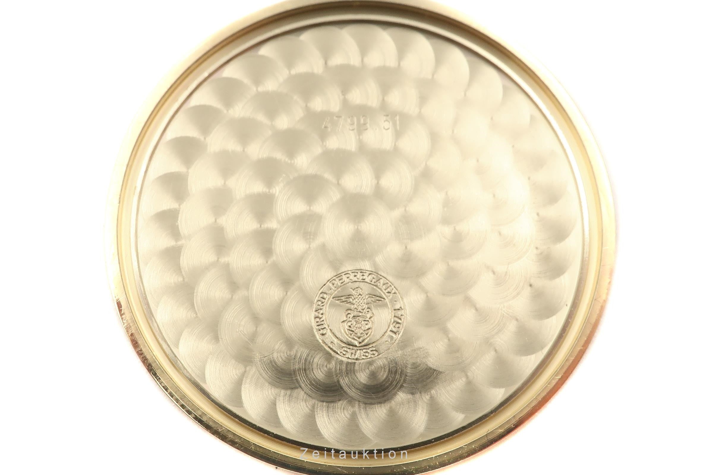 Girard Perregaux oro 18 ct automatismo orologio da uomo 47990-51-74C  [2200308]