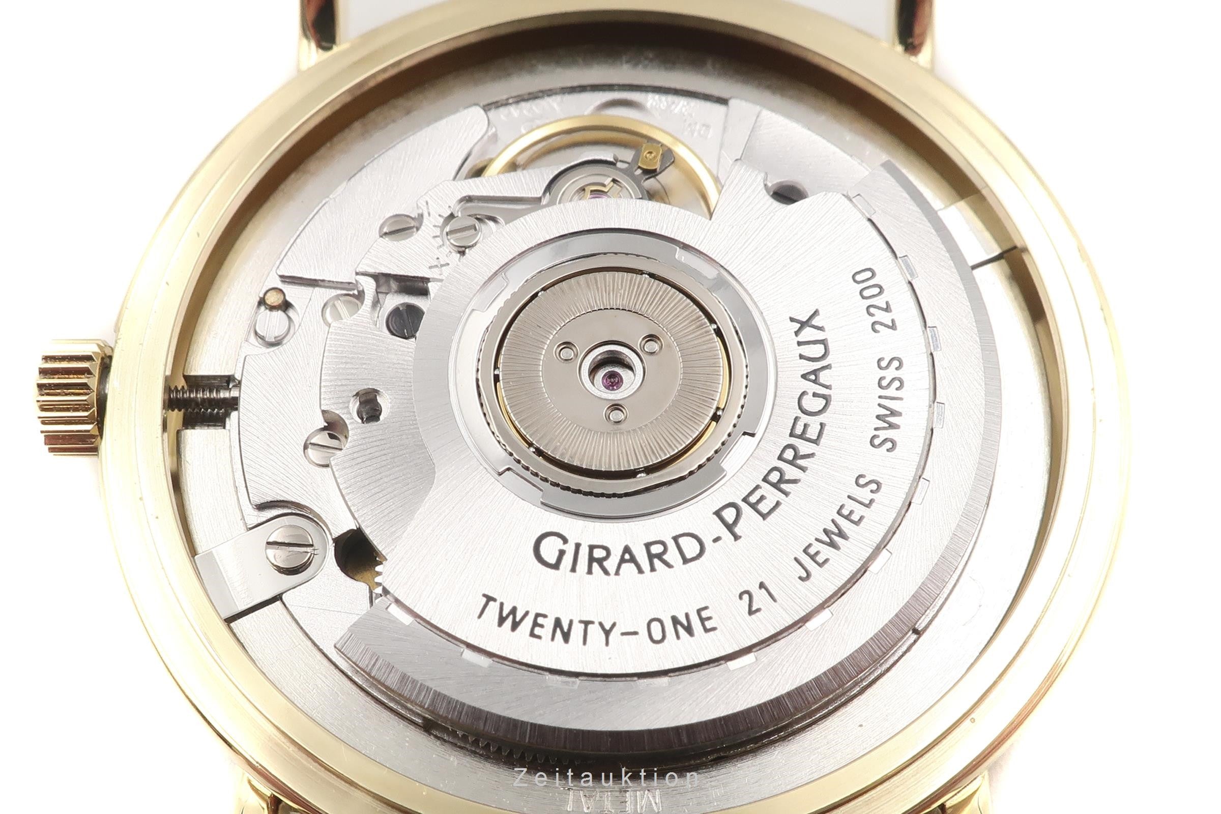 Girard Perregaux oro 18 ct automatismo orologio da uomo 47990-51-74C  [2200308]