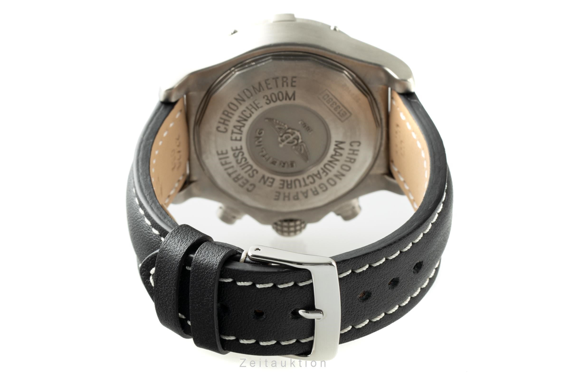 Breitling Avenger chronograph titanium automatic men's watch E13360 LP: 5100EUR  [2200311]