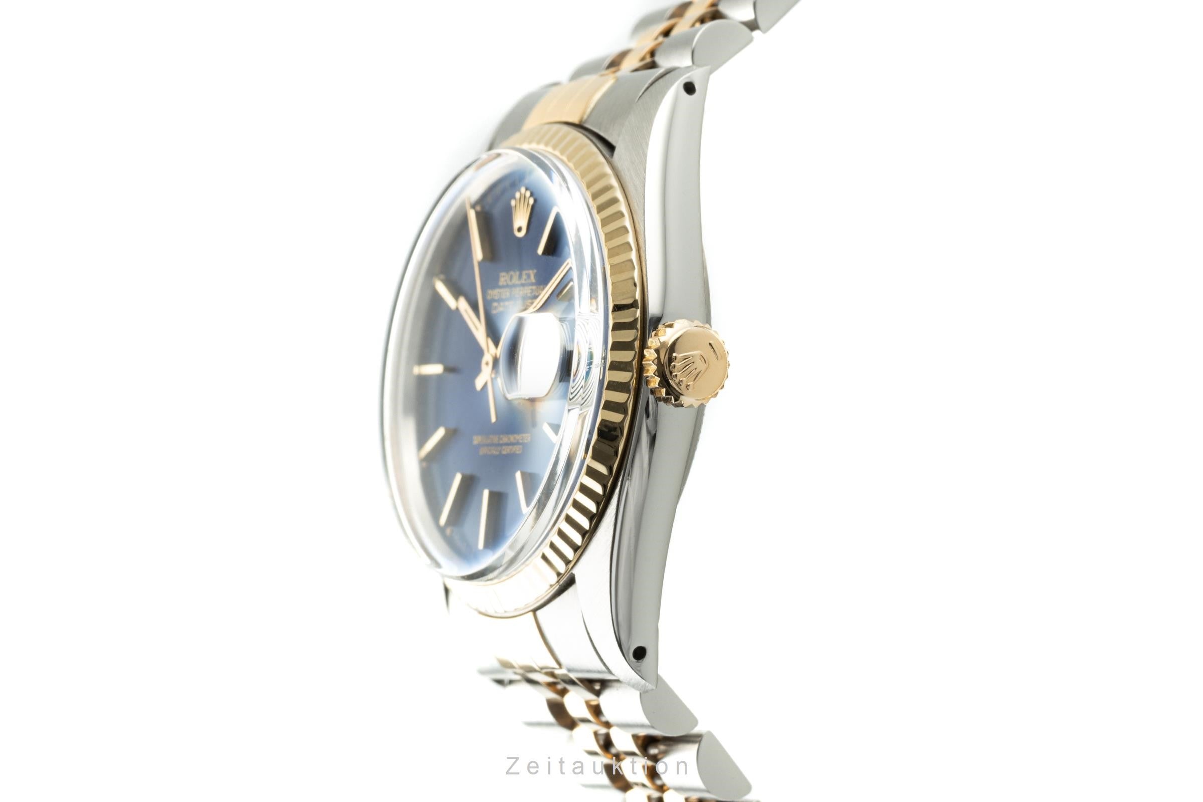 Rolex Datejust acero / oro automático reloj para caballeros 16013 Vintage  [2200359]