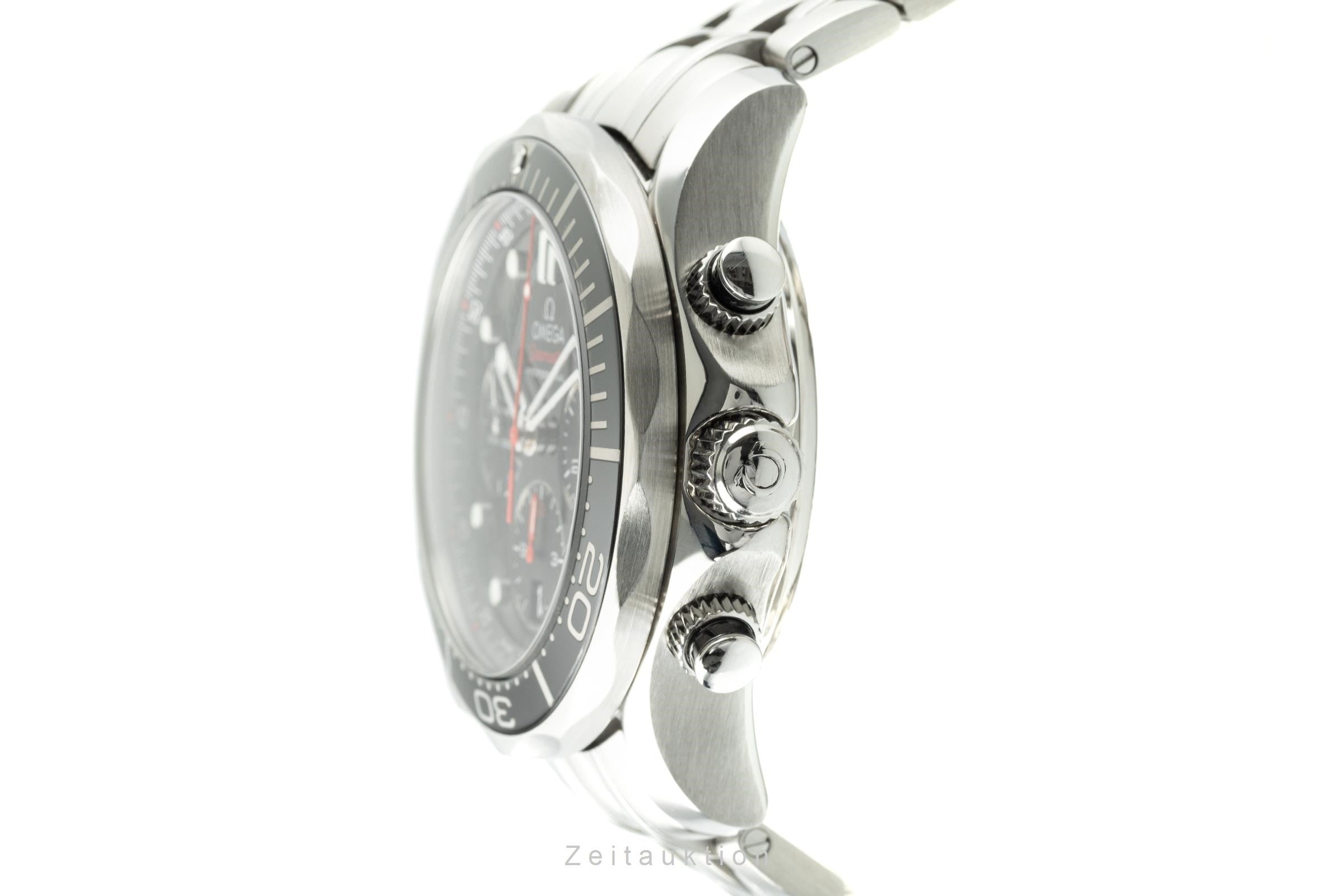 Omega Seamaster chronograph steel automatic men's watch 212.30.44.50.01.001 LP: 5100EUR  [2200392]
