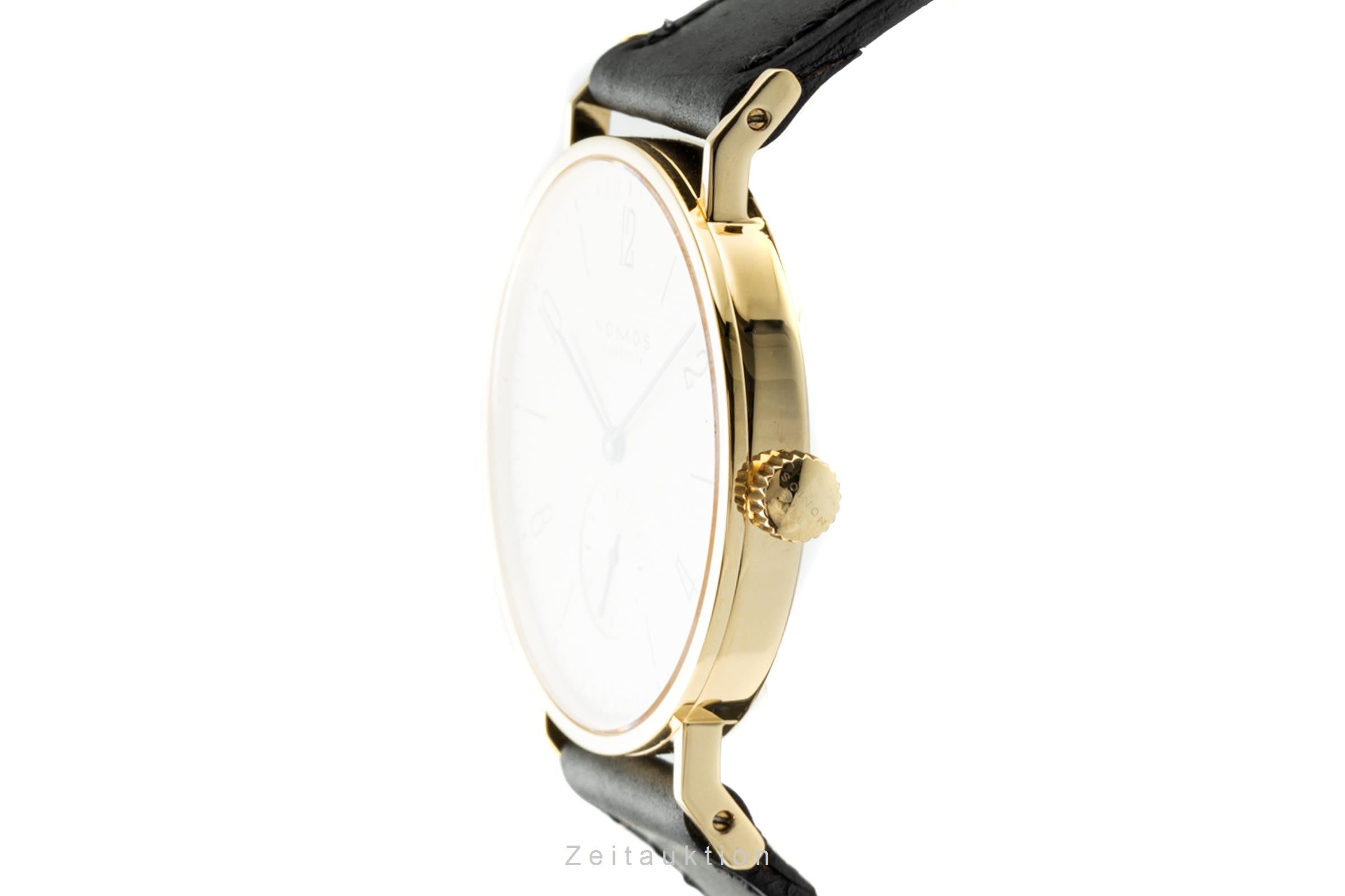 Nomos Tangente oro de 18 quilates cuerda manual reloj para caballeros Limited  [2200410]