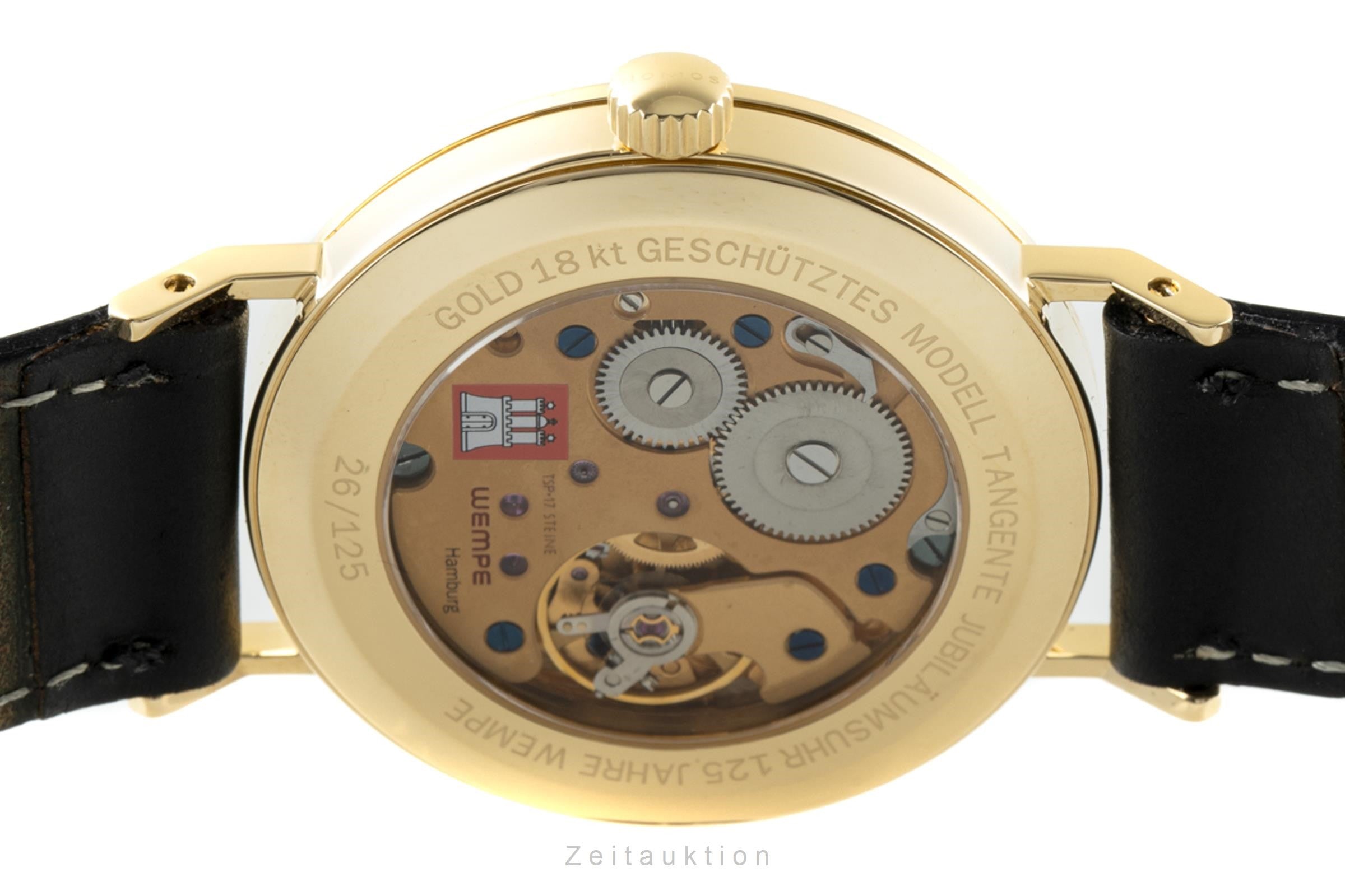 Nomos Tangente oro de 18 quilates cuerda manual reloj para caballeros Limited  [2200410]