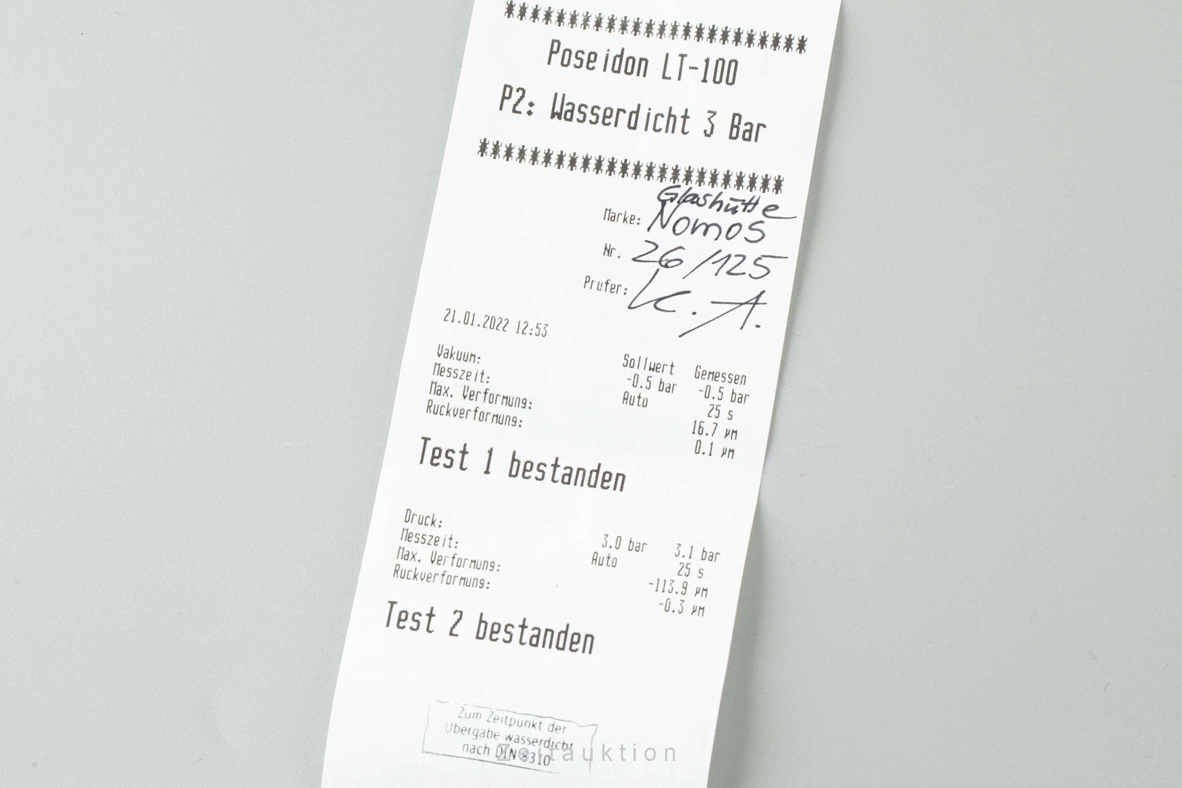 Nomos Tangente oro de 18 quilates cuerda manual reloj para caballeros Limited  [2200410]