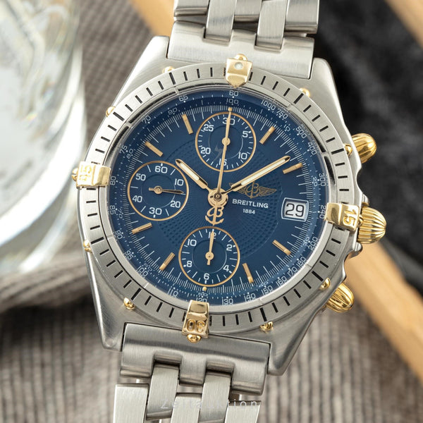 Breitling Chronomat Stahl Gold Chronograph Automatik Herrenuhr B13048 VP: 8950 € [2200458]