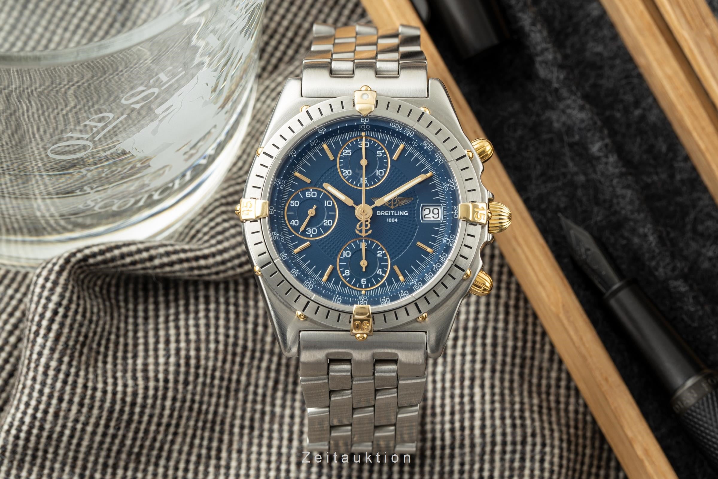 Breitling Chronomat Stahl Gold Chronograph Automatik Herrenuhr B13048 VP: 8950 € [2200458]