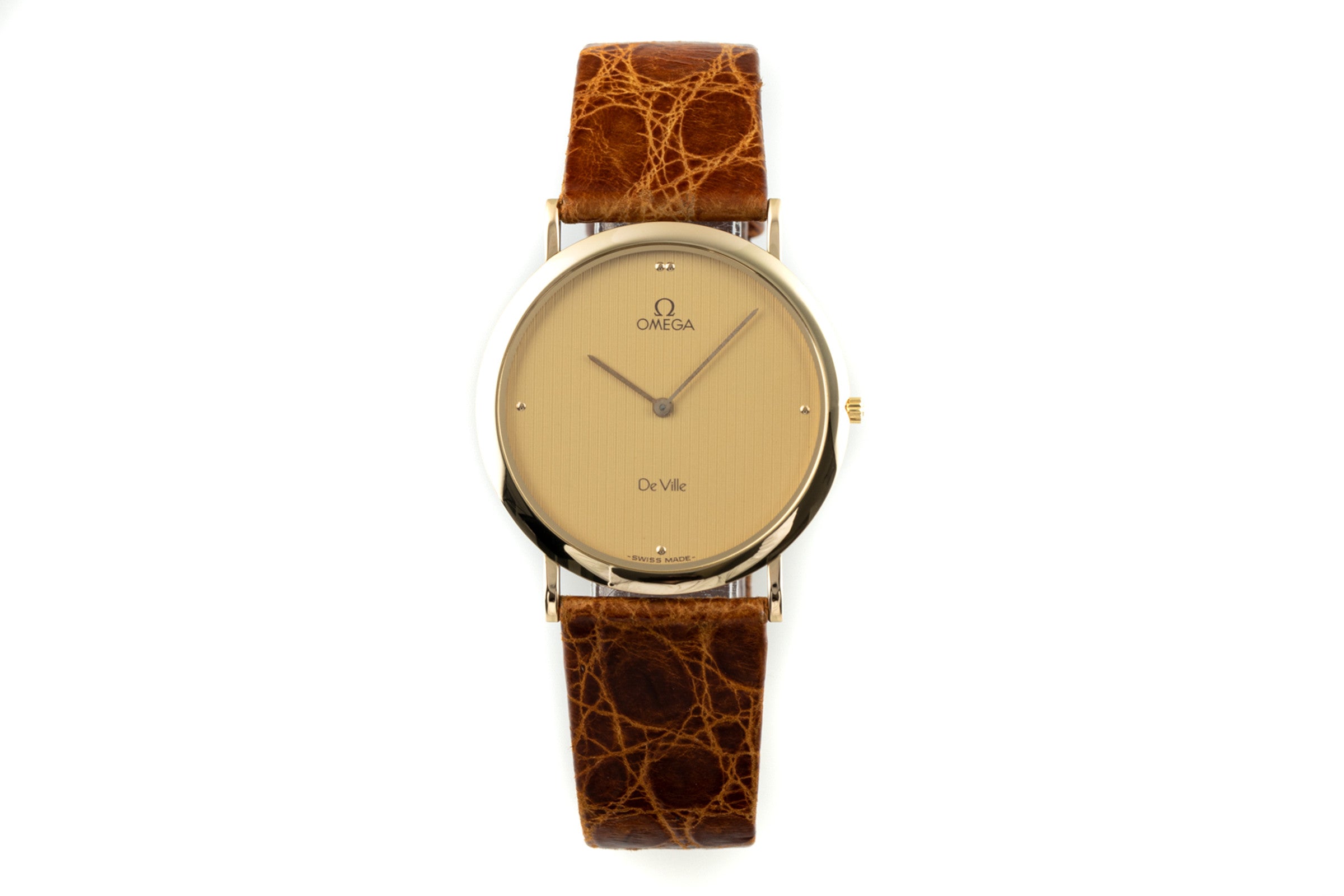 Omega De Ville gold-plated quartz unisex 191.0222  [2200461]