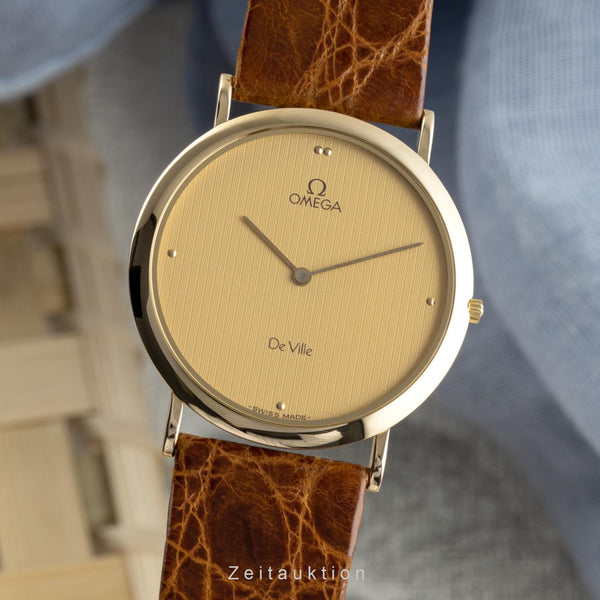 Omega De Ville gold-plated quartz unisex 191.0222  [2200461]