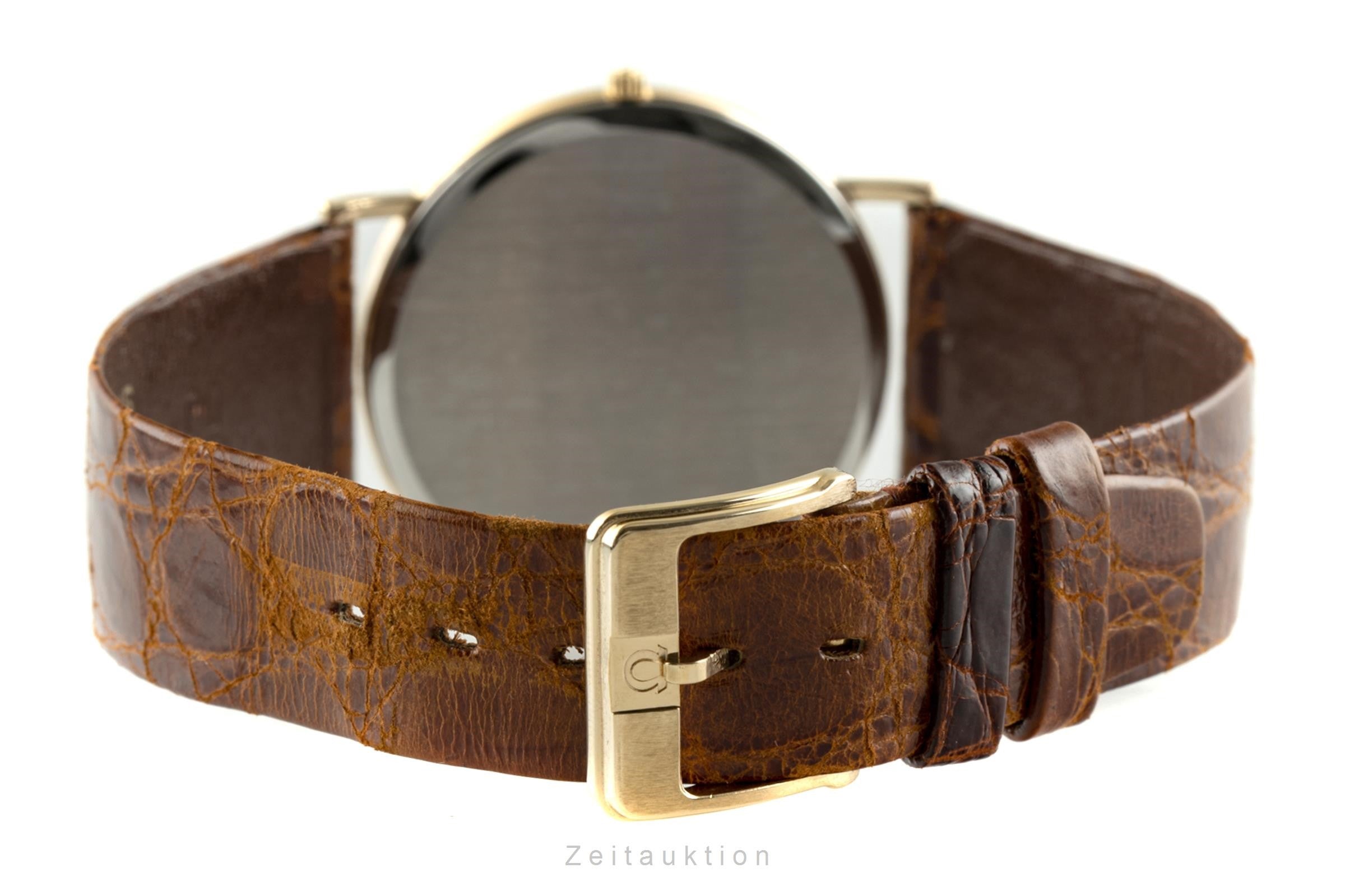 Omega De Ville gold-plated quartz unisex 191.0222  [2200461]