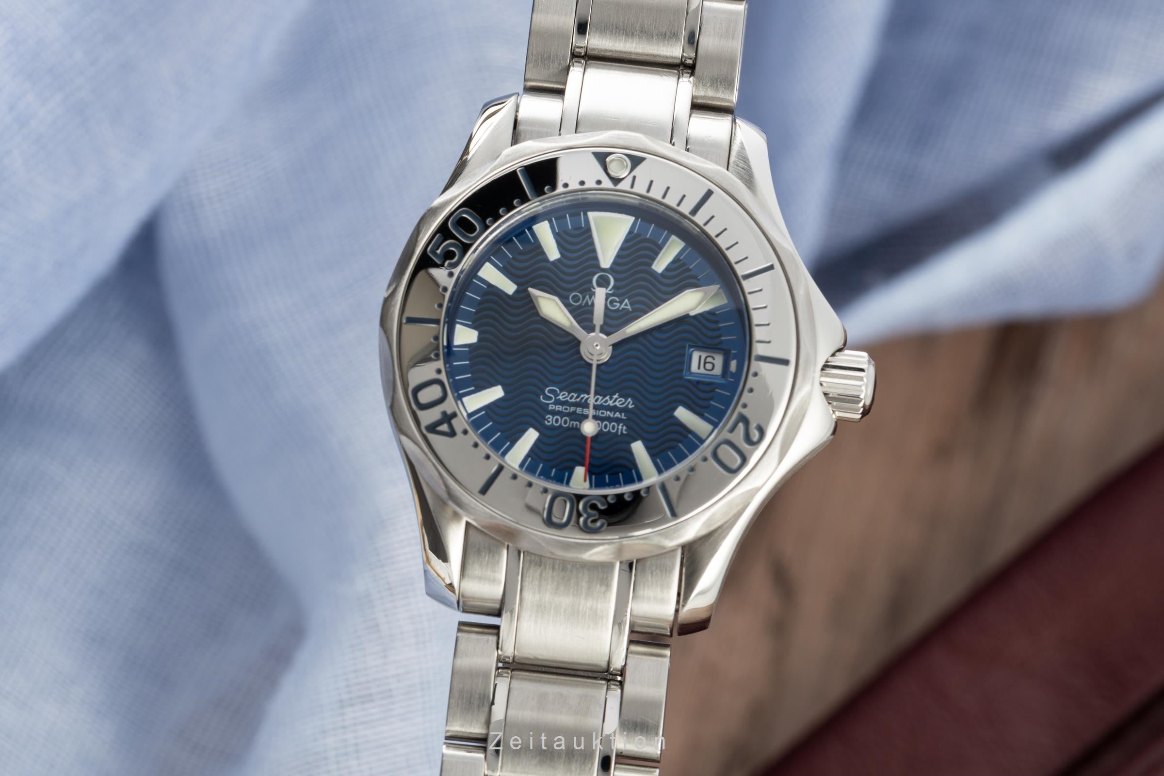 Omega Seamaster steel quartz women's watch 2285.80.00, 596.1640 LP: 4500EUR  [2200466]