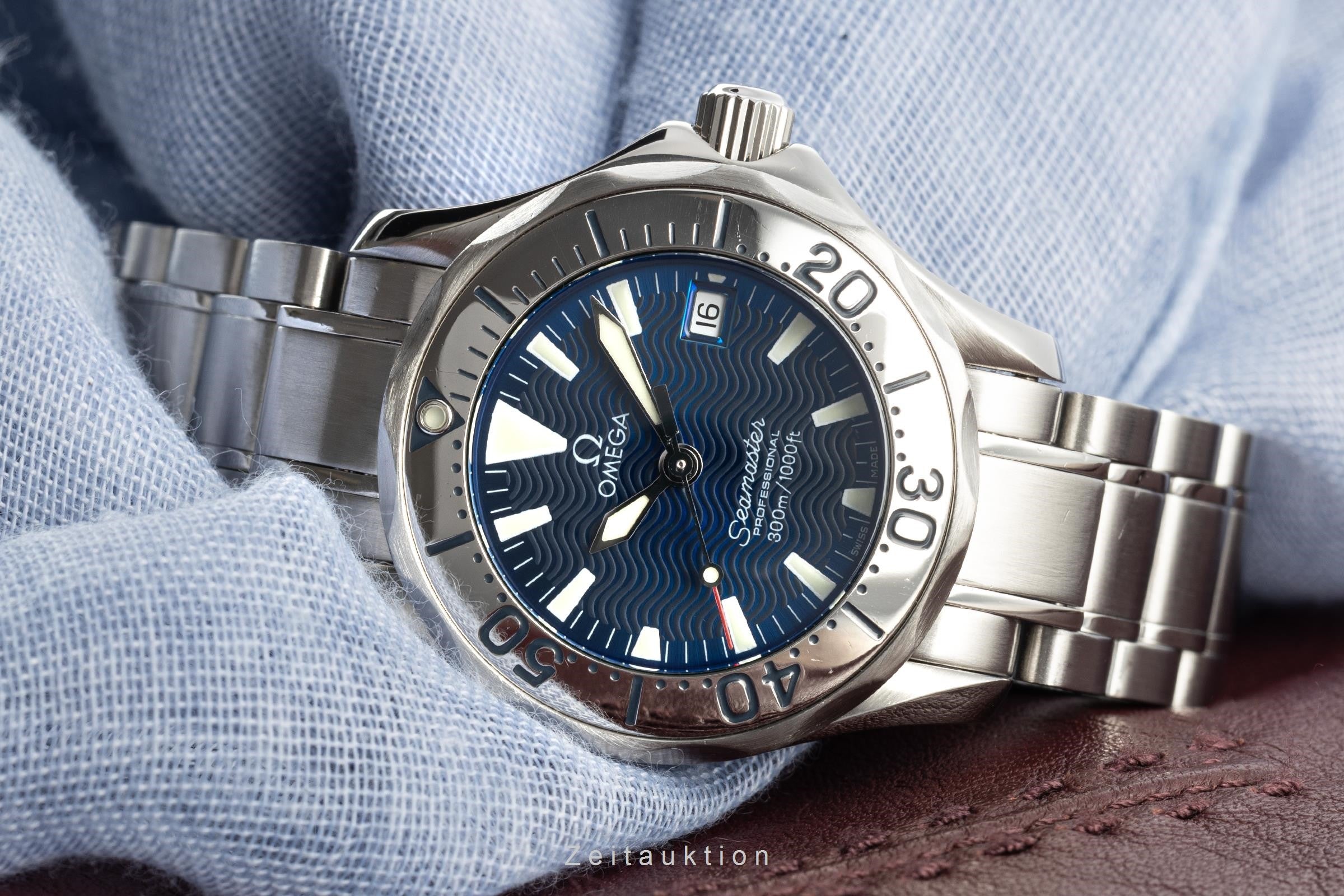 Omega Seamaster acero cuarzo reloj para damas  2285.80.00, 596.1640 LP: 4500EUR  [2200466]