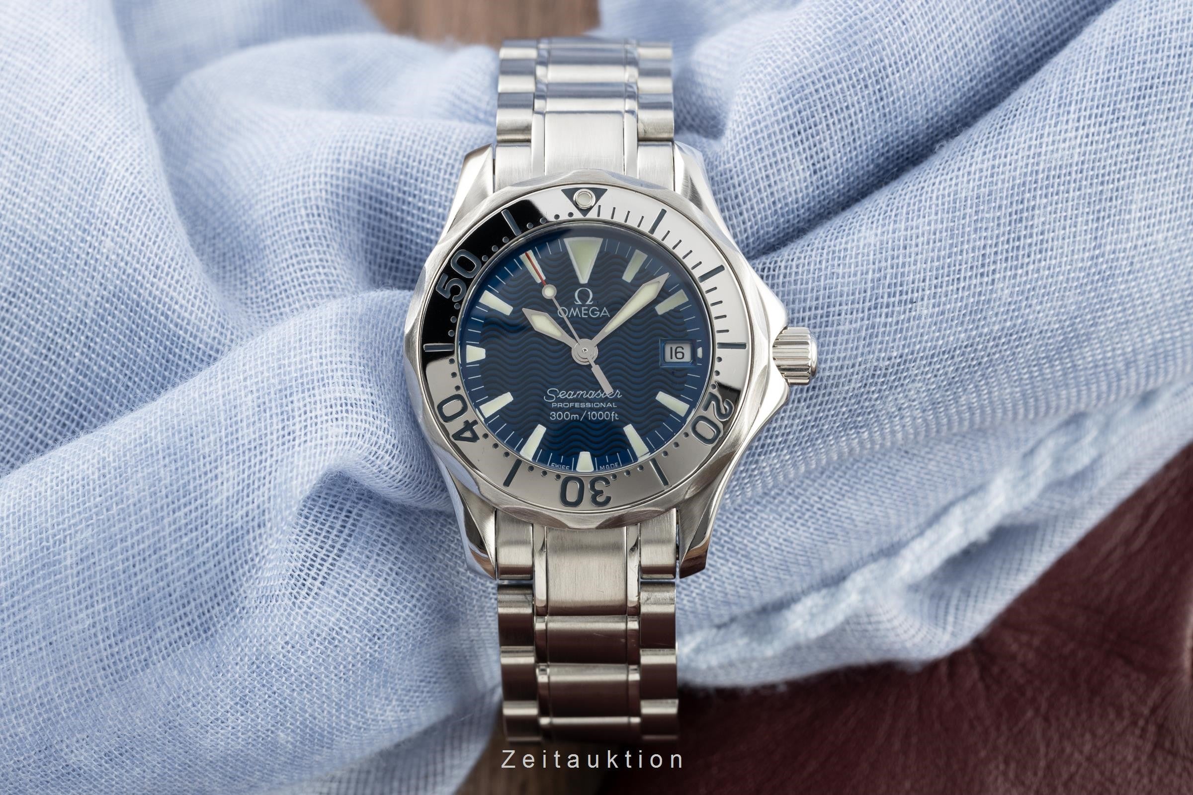 Omega Seamaster acero cuarzo reloj para damas  2285.80.00, 596.1640 LP: 4500EUR  [2200466]