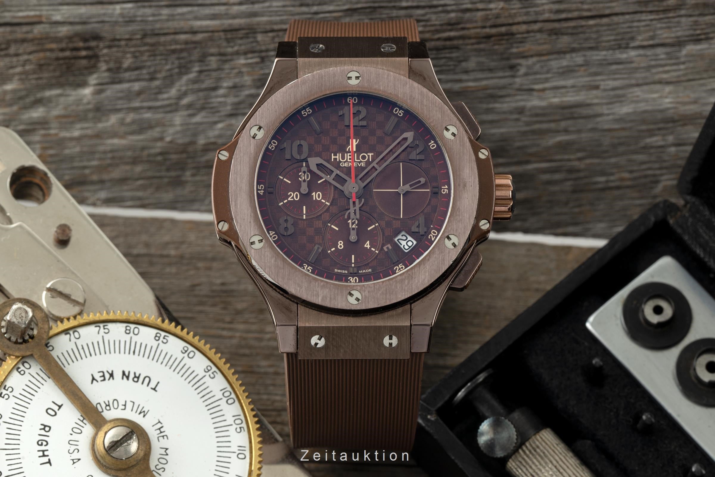 Hublot Big Bang chronographe acier automatique montre pour hommes 341.SL.1008.RX Limited  [2200547]