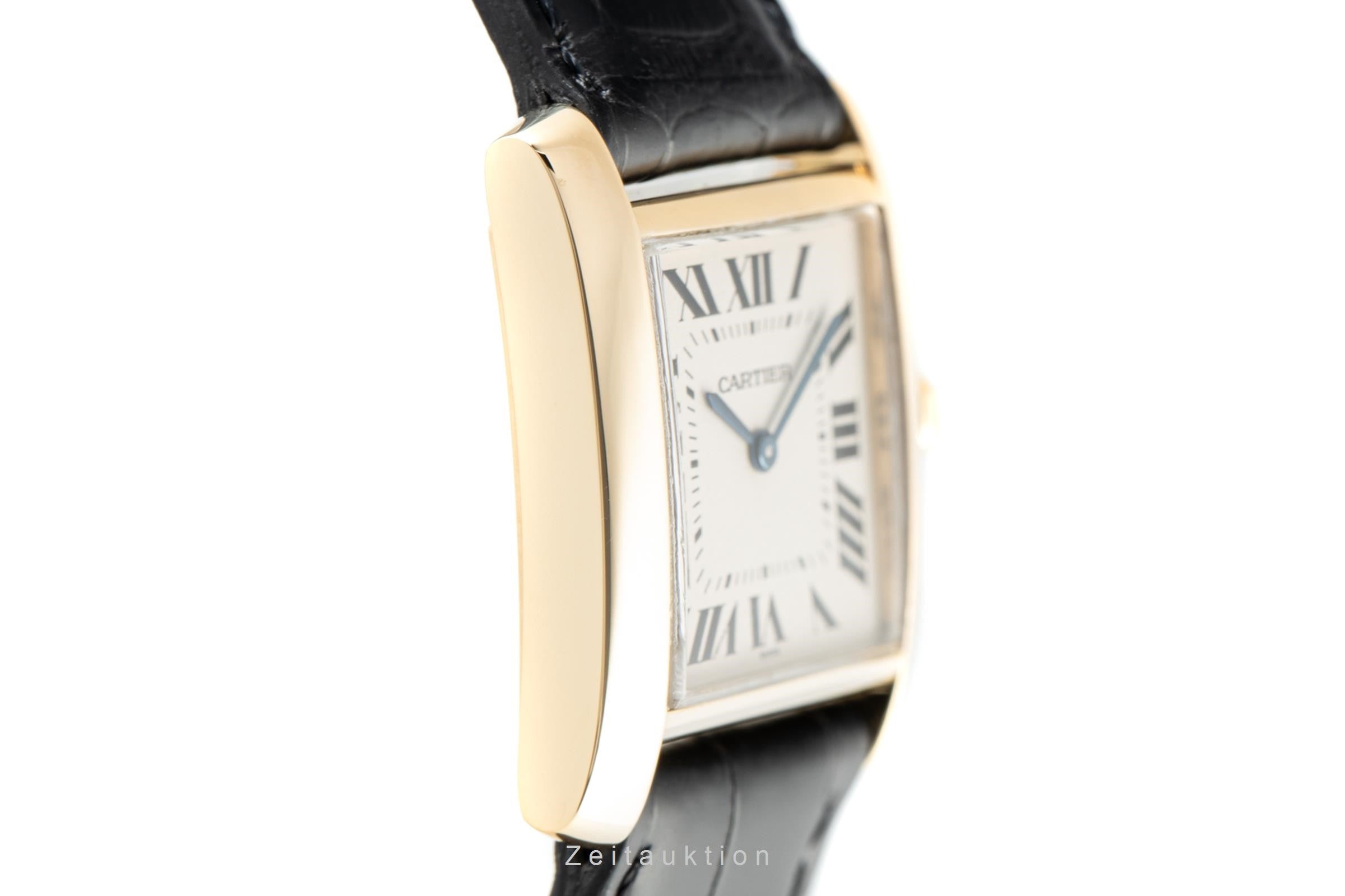 Cartier Tank Francaise oro de 18 quilates cuarzo reloj para damas  1821 LP: 9250EUR  [2200548]