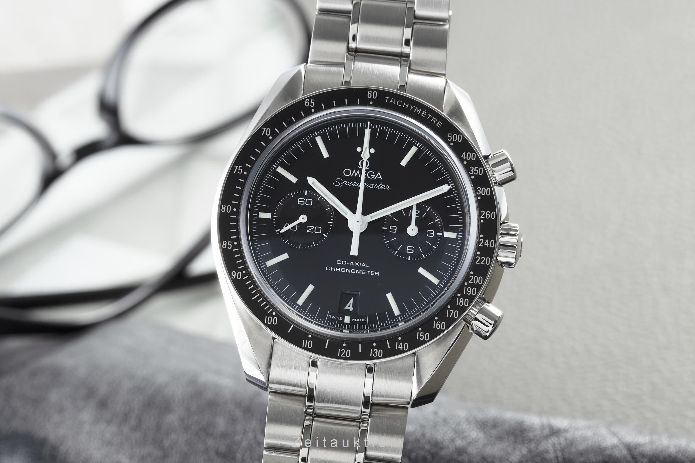 Omega Speedmaster Moonwatch chronograph steel automatic men's watch 311.30.44.51.01.002 LP: 7100EUR  [2200556]