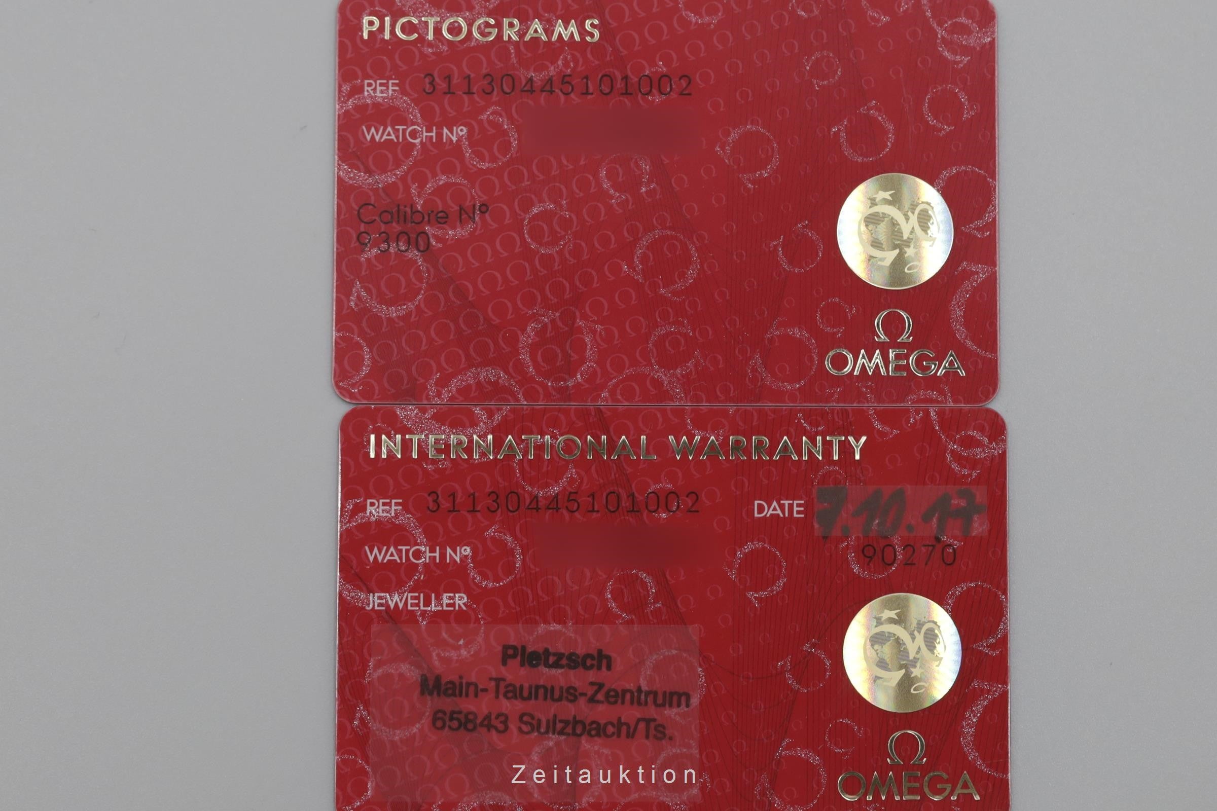 Omega Speedmaster Moonwatch chronograph steel automatic men's watch 311.30.44.51.01.002 LP: 7100EUR  [2200556]