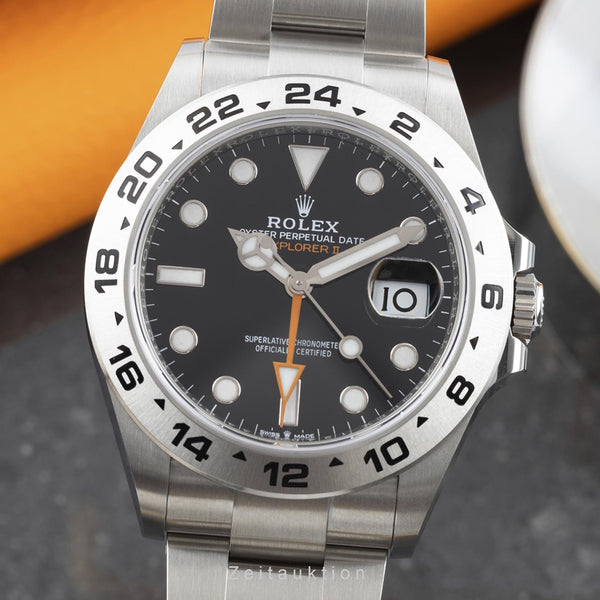 Rolex Explorer II acciaio automatismo orologio da uomo 226570  [2200558]