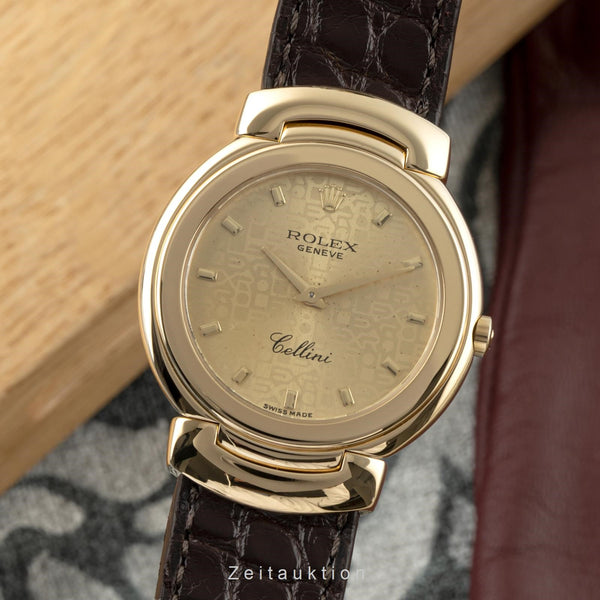 Rolex Cellini 18 ct gold quartz men's watch 6622  [2200561]