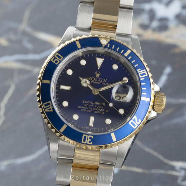 Rolex Submariner steel / gold automatic men's watch 16613T  [2200568]
