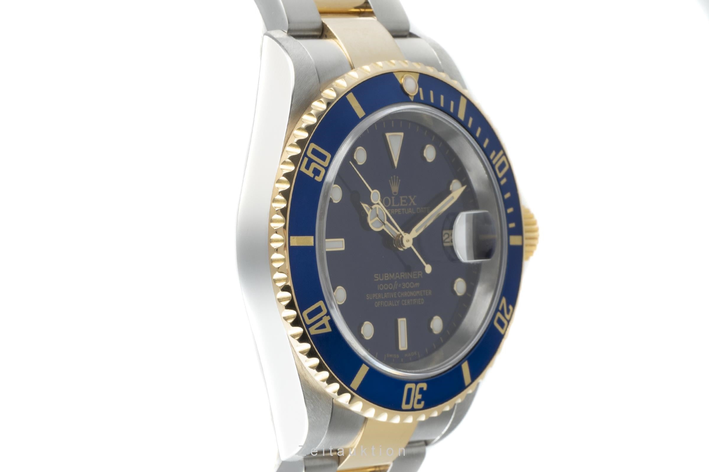 Rolex Submariner steel / gold automatic men's watch 16613T  [2200568]