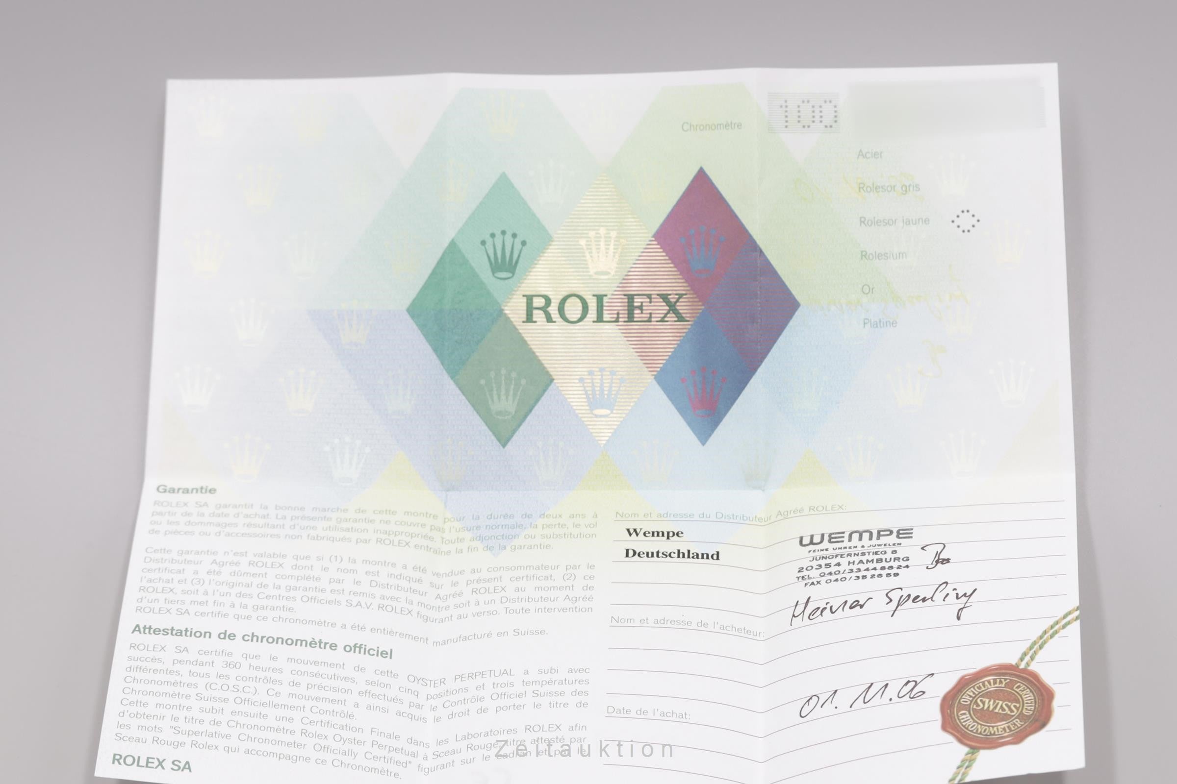 Rolex Submariner steel / gold automatic men's watch 16613T  [2200568]