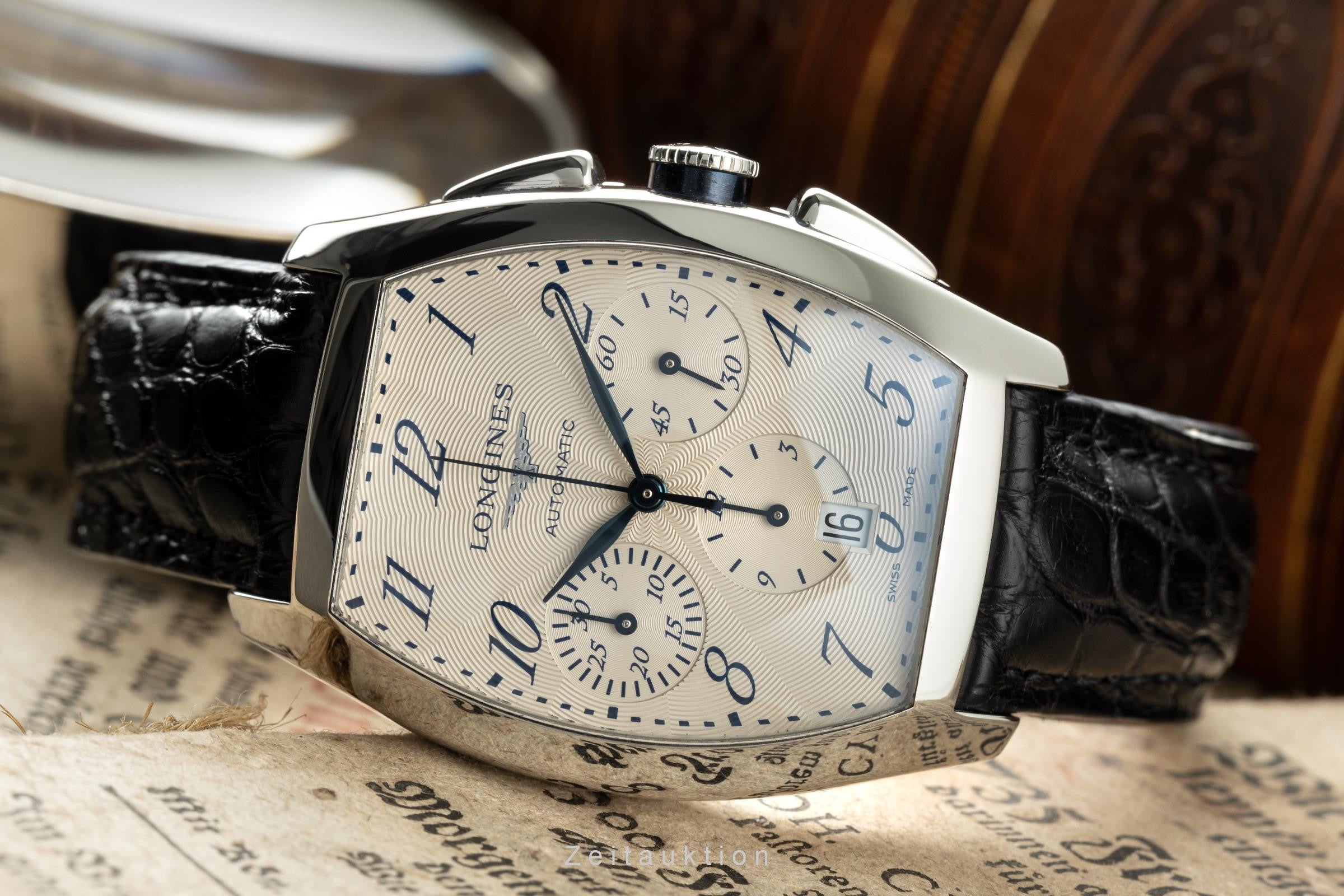 Longines Evidenza chronograph steel automatic men's watch L2.643.4  [2200580]