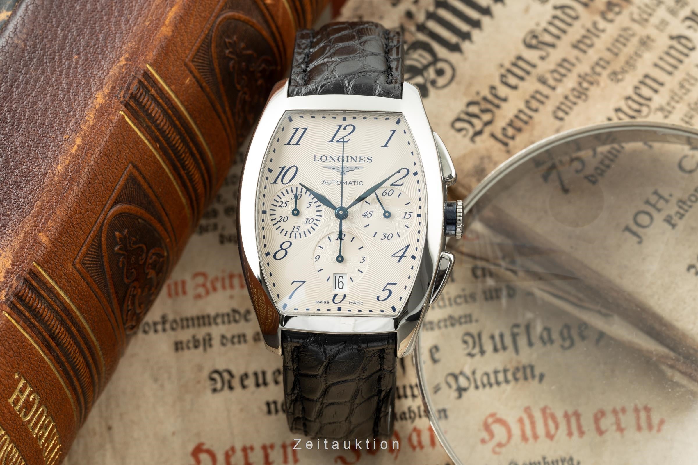 Longines Evidenza chronograph steel automatic men's watch L2.643.4  [2200580]