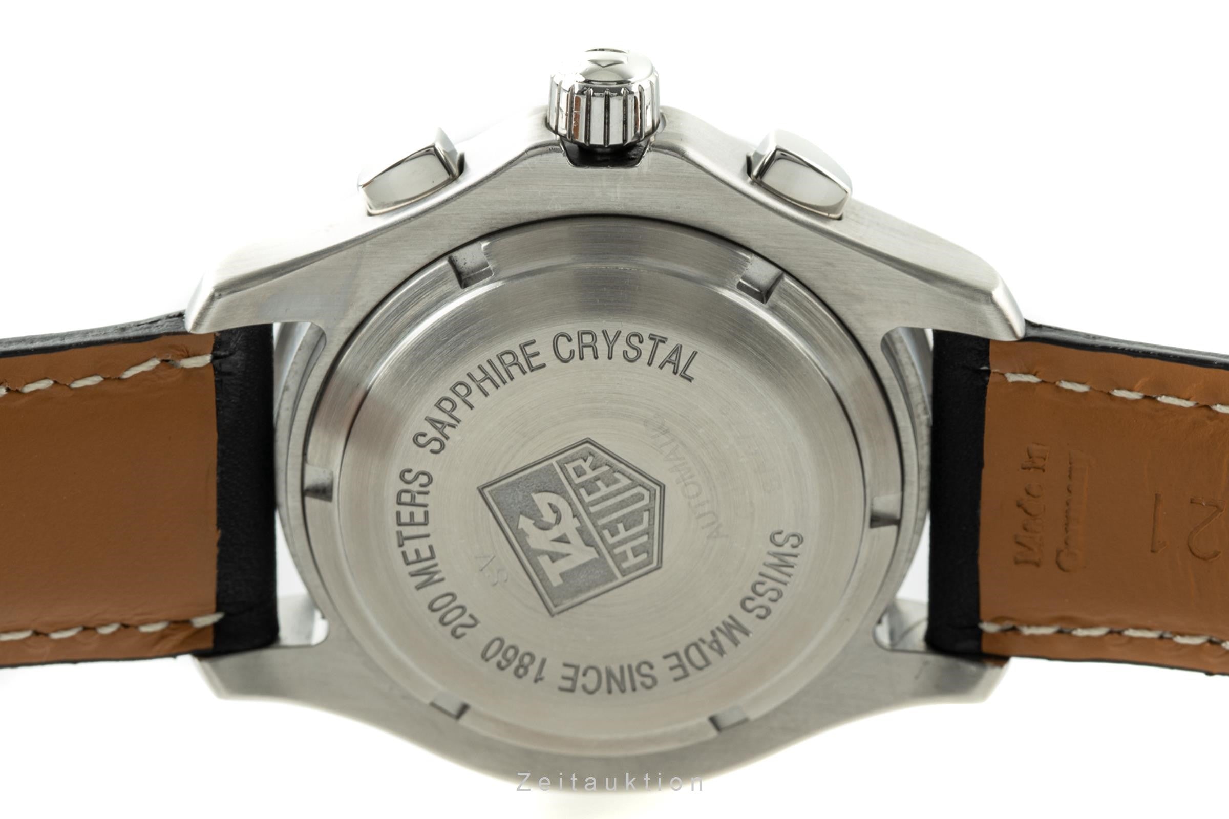 Tag Heuer Link chronograph steel automatic Kal. 16 Ref. CJF2111