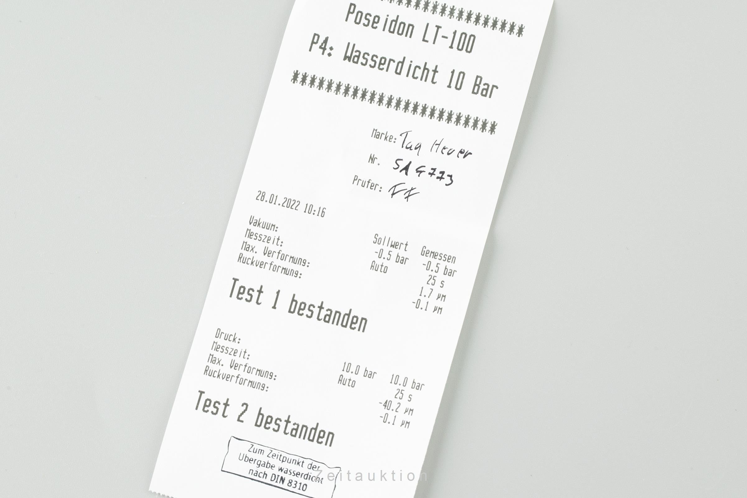 Tag Heuer Link chronograph steel automatic men's watch CJF2111 LP: 4250EUR  [2200613]