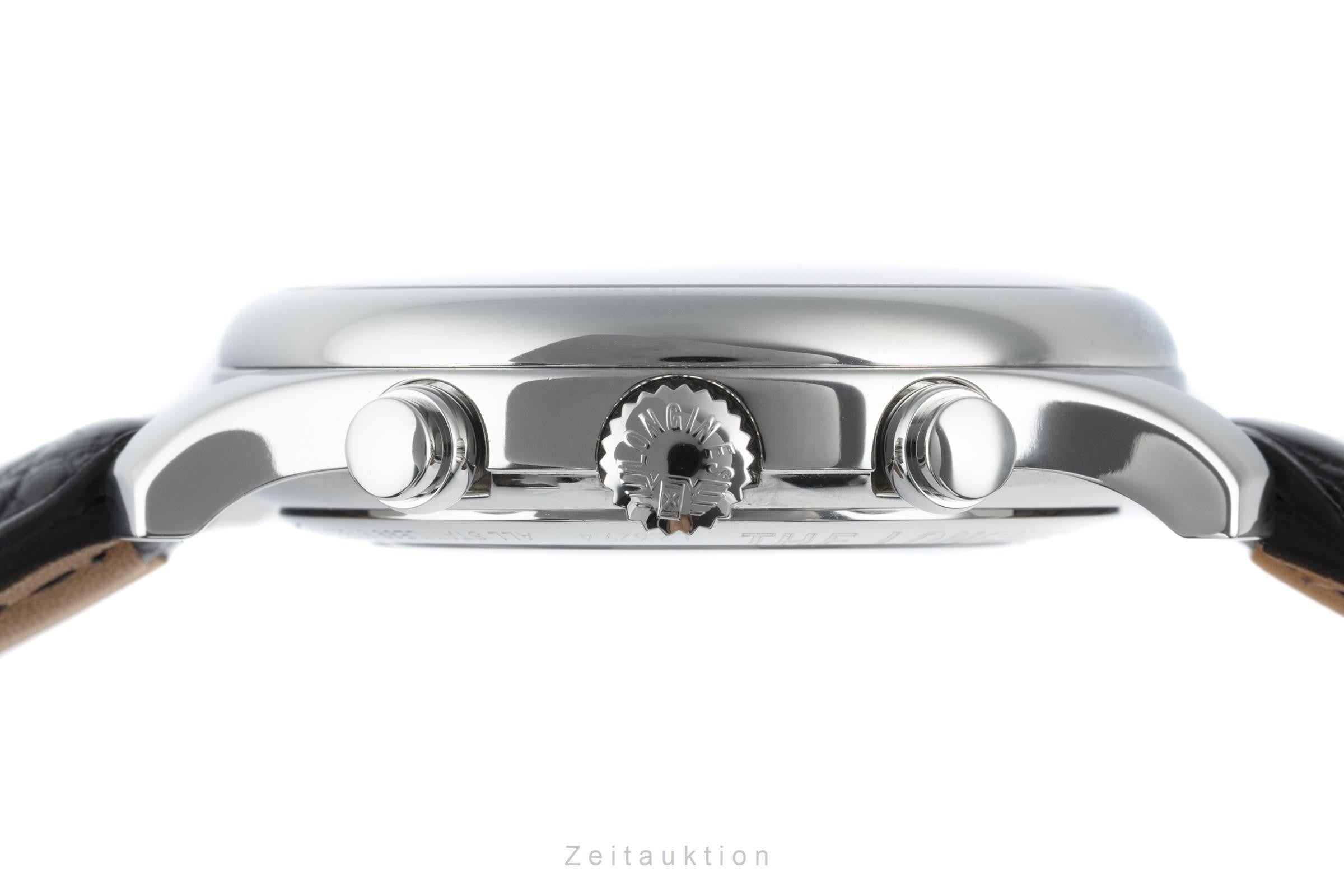 Longines Master Collection chronograph steel automatic men's watch L2.629.4 LP: 2690EUR  [2200619]