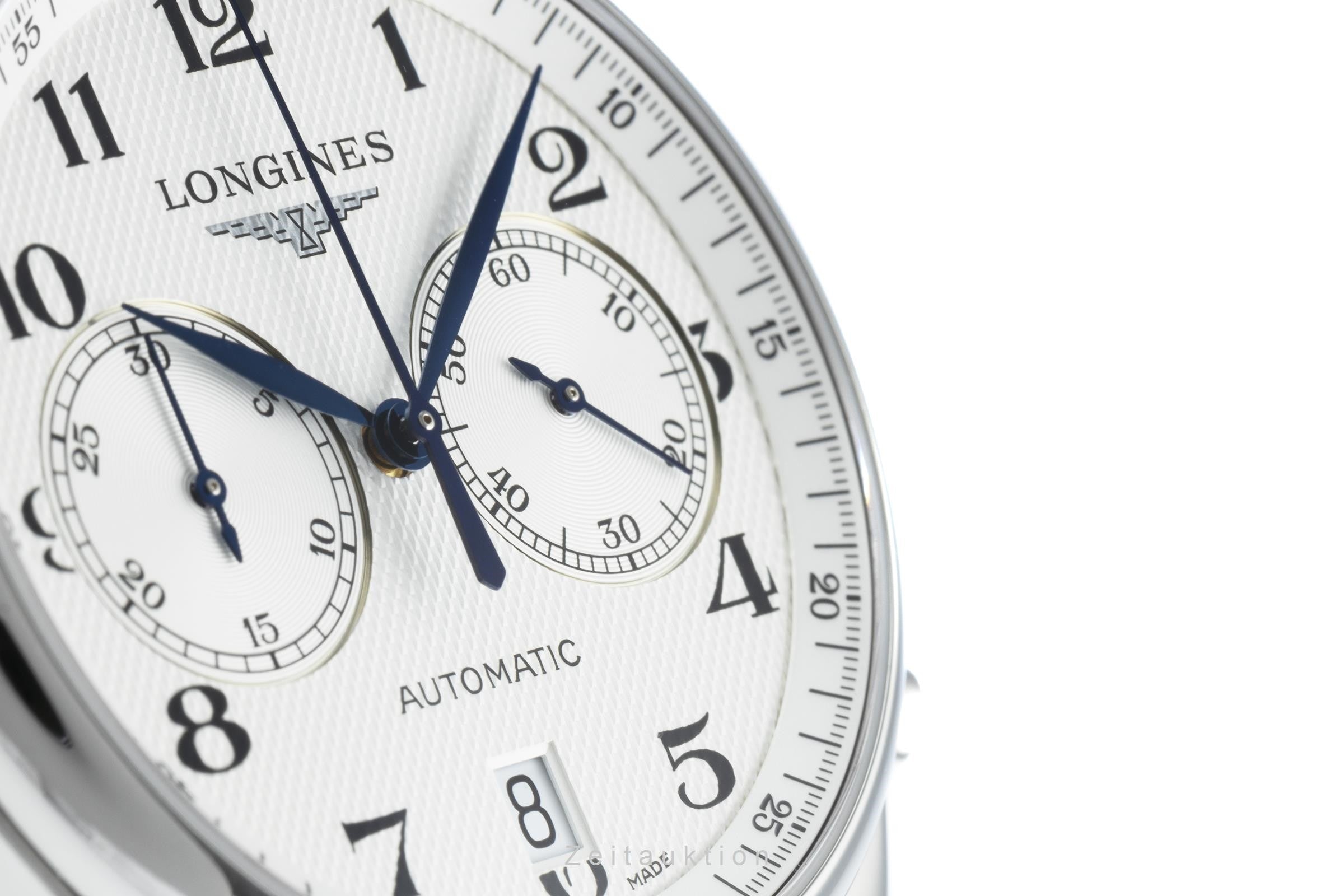 Longines Master Collection chronograph steel automatic men's watch L2.629.4 LP: 2690EUR  [2200619]