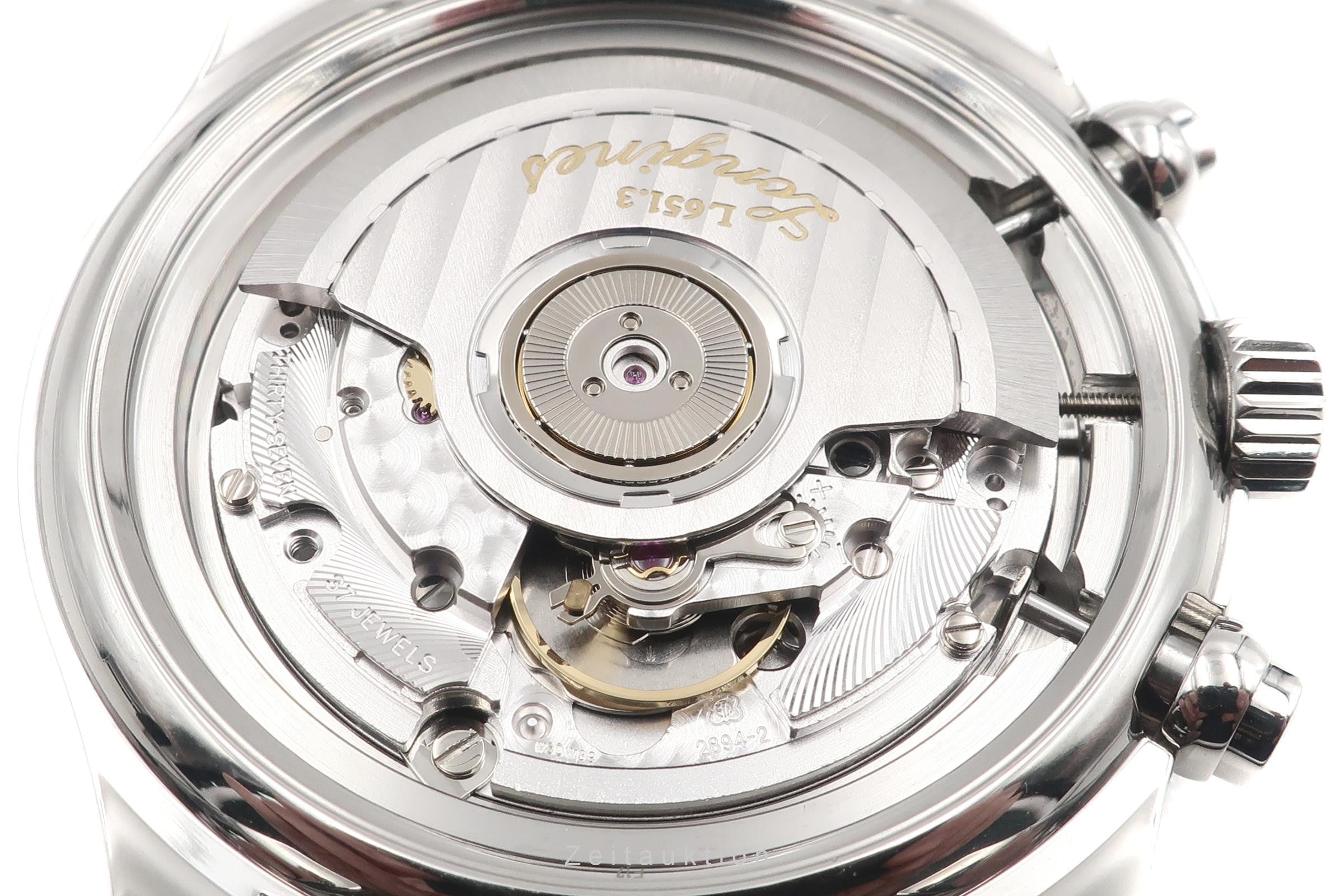 Longines Master Collection chronograph steel automatic men's watch L2.629.4 LP: 2690EUR  [2200619]