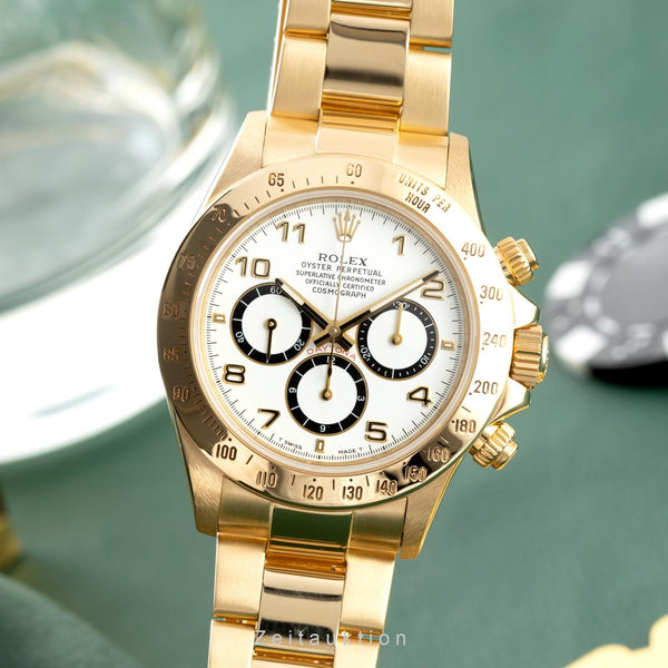 Rolex Daytona chronographe or 18 ct automatique montre pour hommes 16528  [2200622]