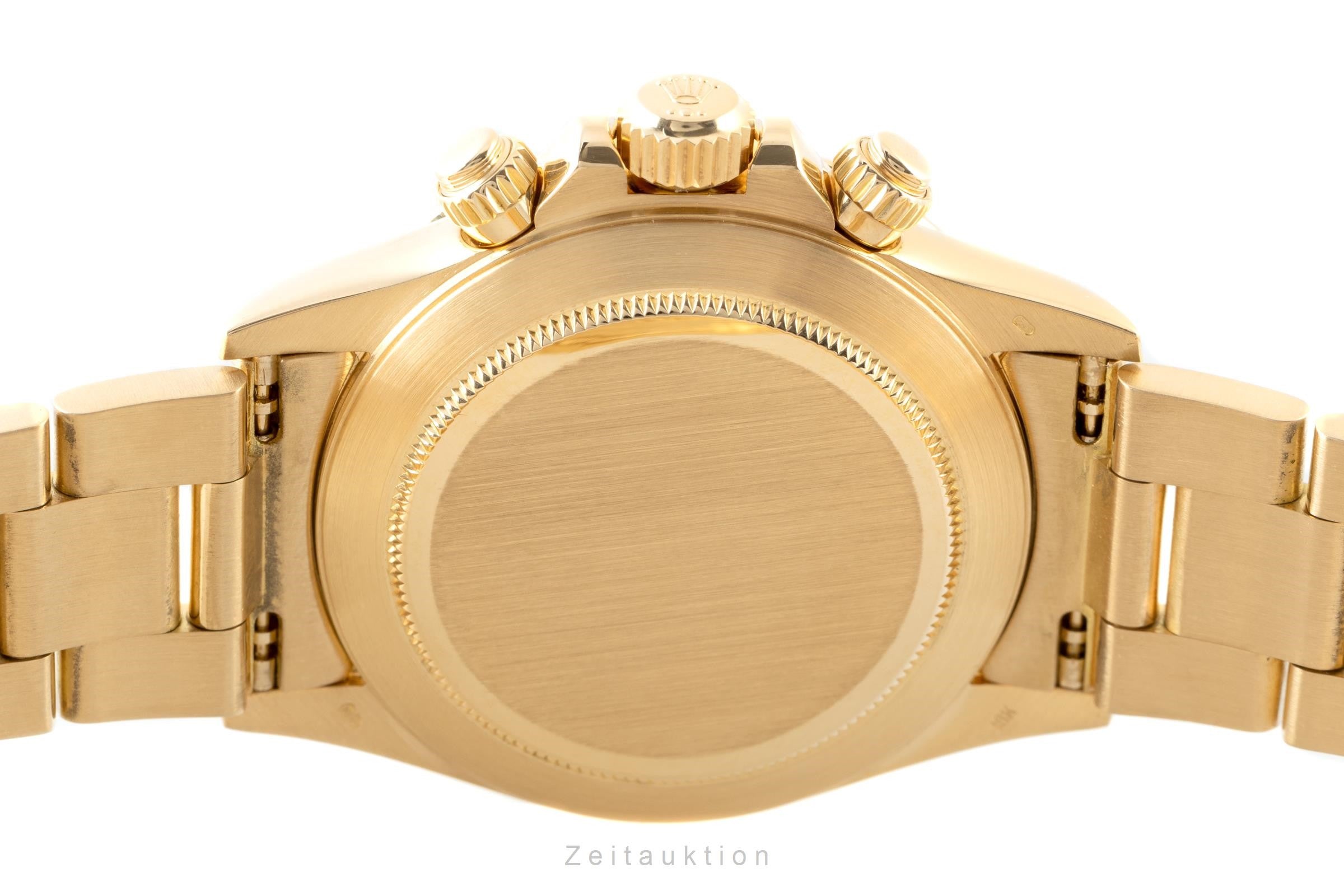 Rolex Daytona chronographe or 18 ct automatique montre pour hommes 16528  [2200622]