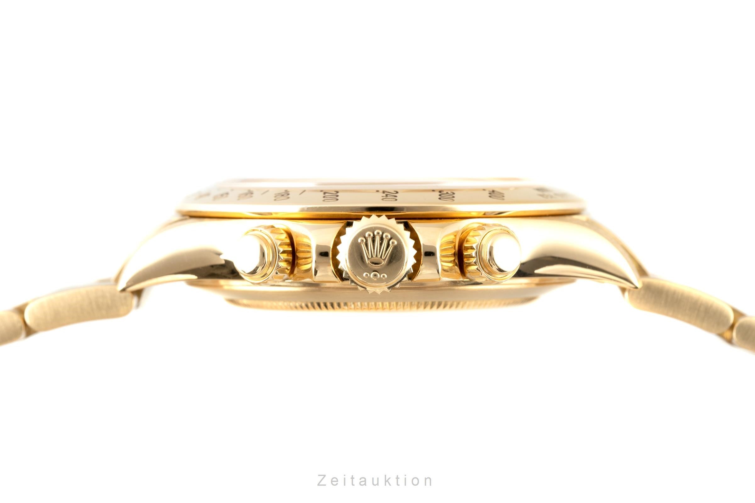 Rolex Daytona chronographe or 18 ct automatique montre pour hommes 16528  [2200622]