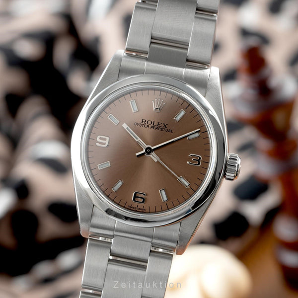 Rolex Oyster Perpetual acciaio automatismo orologio da donna 77080  [2200656]