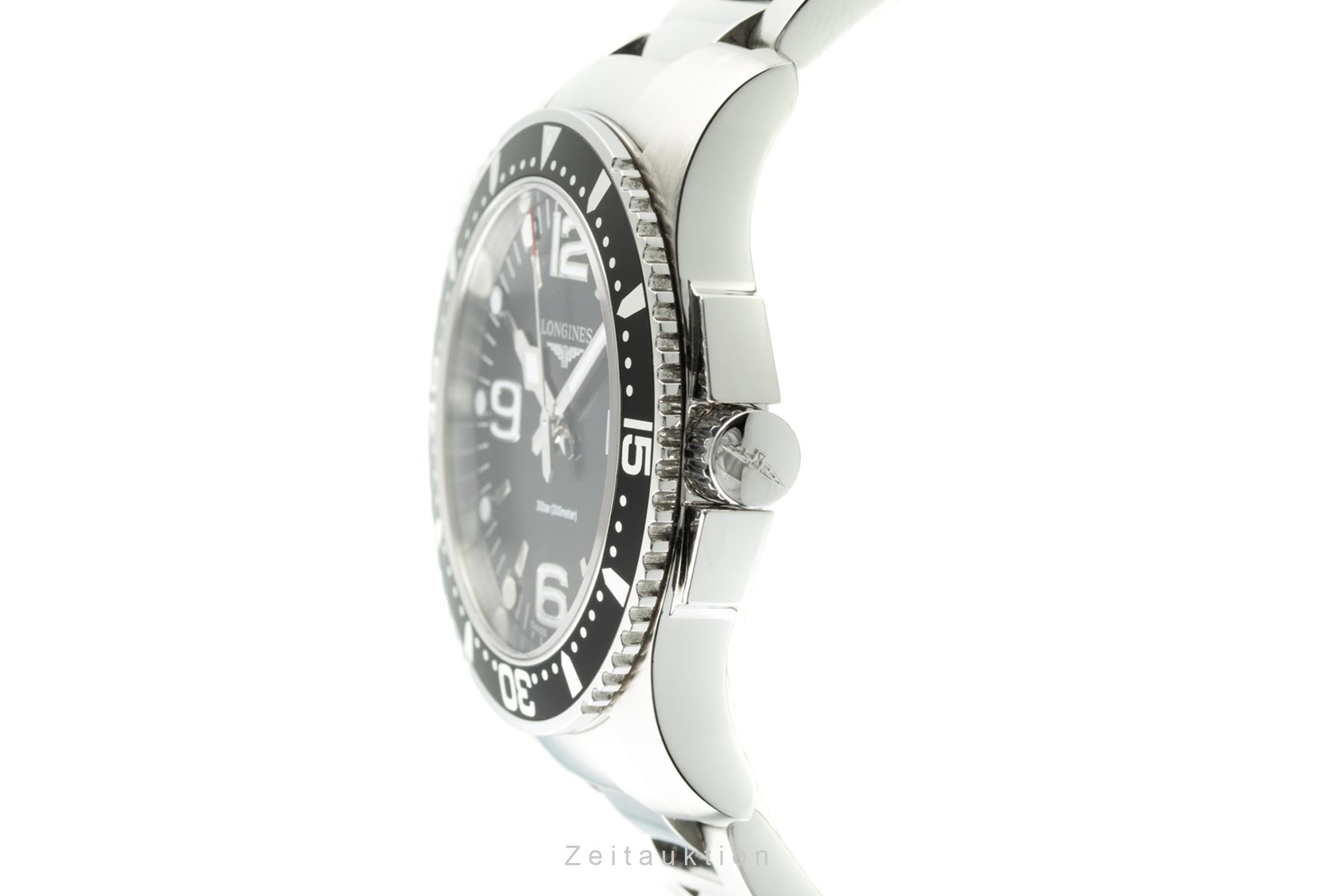 Longines Hydro Conquest steel quartz men's watch L3.730.4 LP: 940EUR  [2200661]
