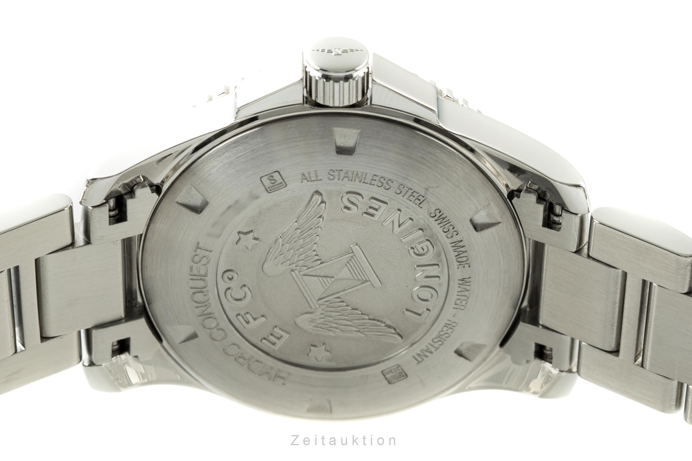 Longines Hydro Conquest steel quartz men's watch L3.730.4 LP: 940EUR  [2200661]