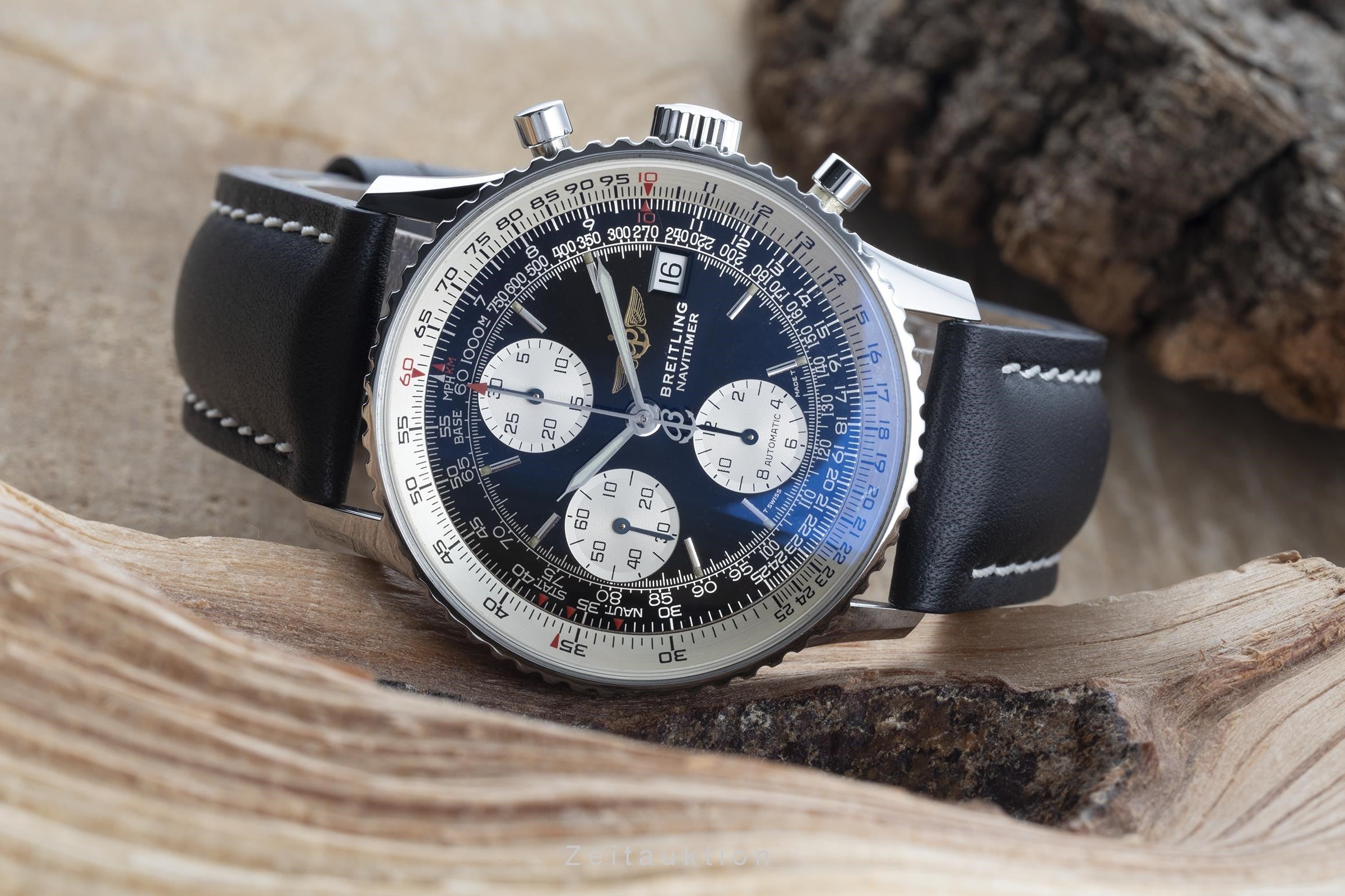 Breitling Navitimer chronographe acier automatique montre pour hommes 81610 LP: 8300EUR  [2200680]