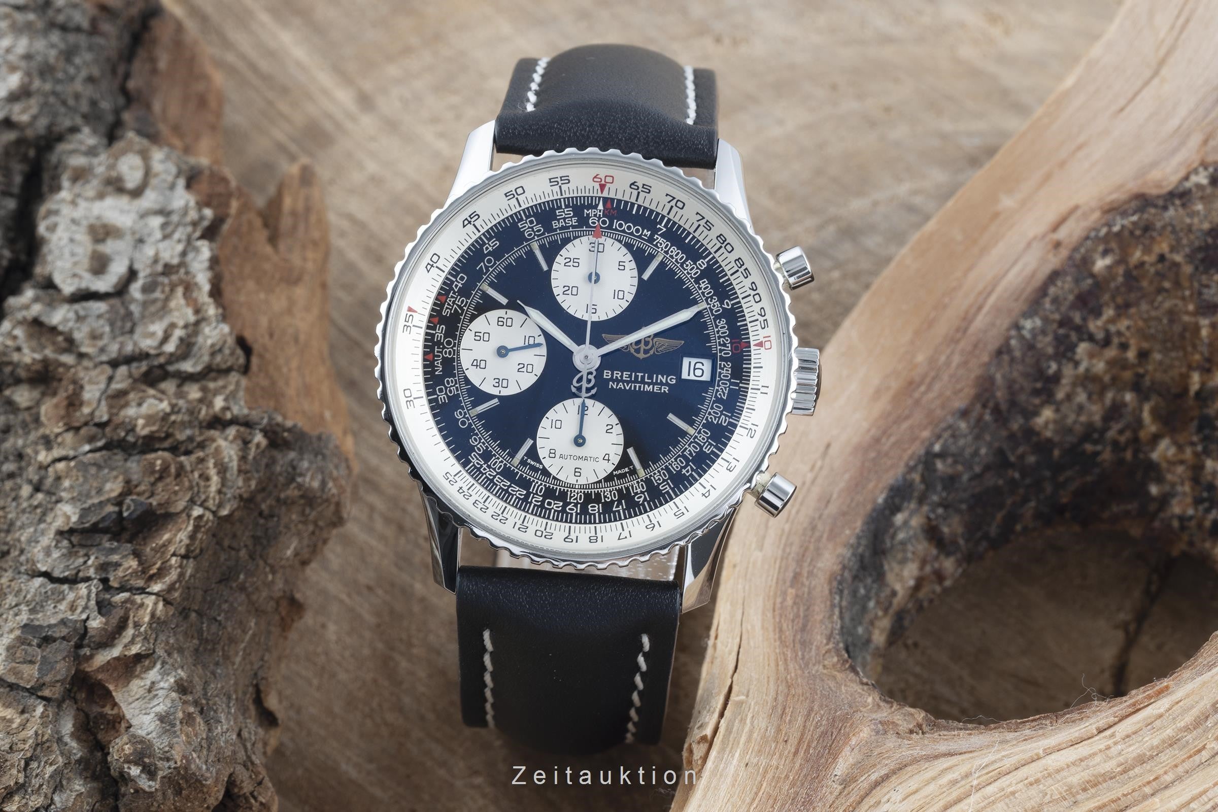 Breitling Navitimer chronographe acier automatique montre pour hommes 81610 LP: 8300EUR  [2200680]