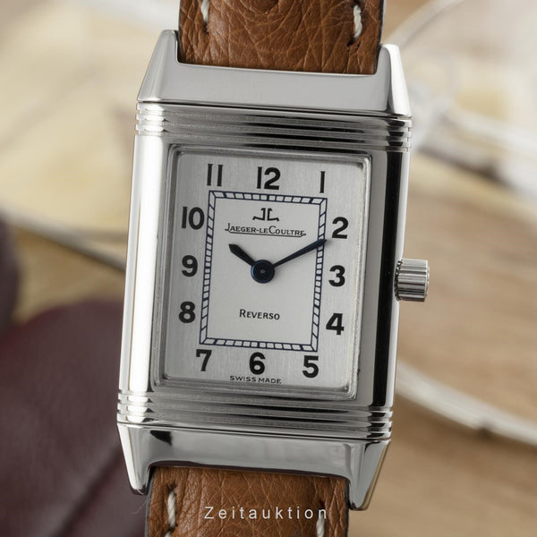 Jaeger LeCoultre Reverso steel quartz women's watch 260.8.08 LP: 5150EUR  [2200722]