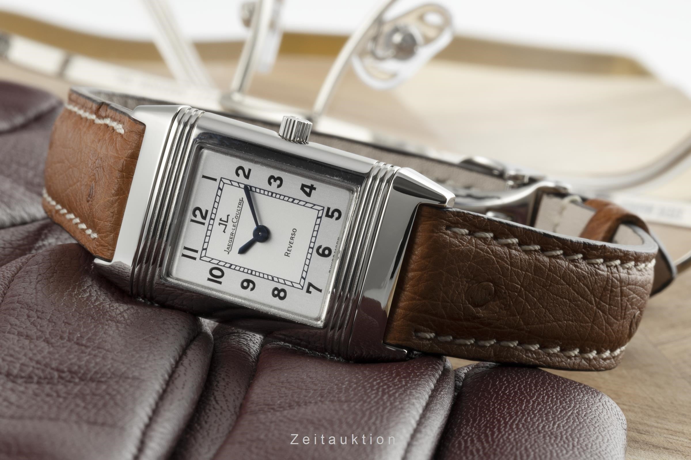 Jaeger LeCoultre Reverso steel quartz women's watch 260.8.08 LP: 5150EUR  [2200722]