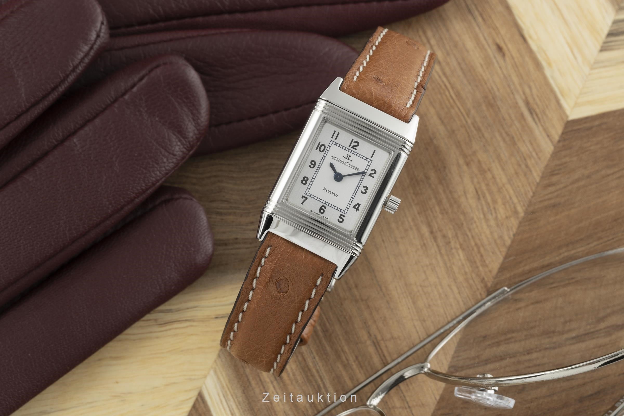 Jaeger LeCoultre Reverso steel quartz women's watch 260.8.08 LP: 5150EUR  [2200722]