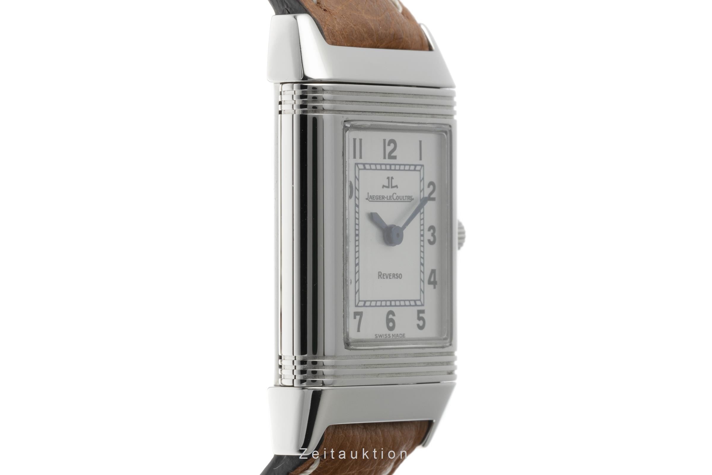 Jaeger LeCoultre Reverso steel quartz women's watch 260.8.08 LP: 5150EUR  [2200722]